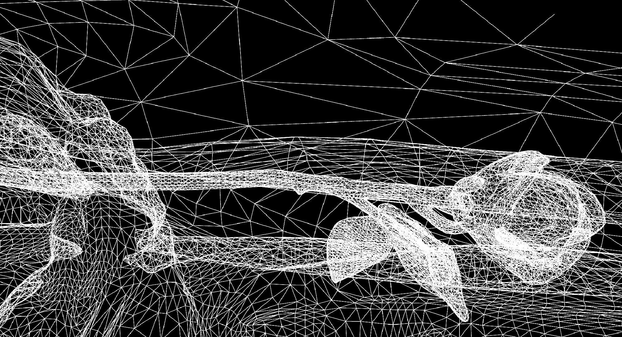 Queen Tomb with silver statue Low-poly 3D model_20