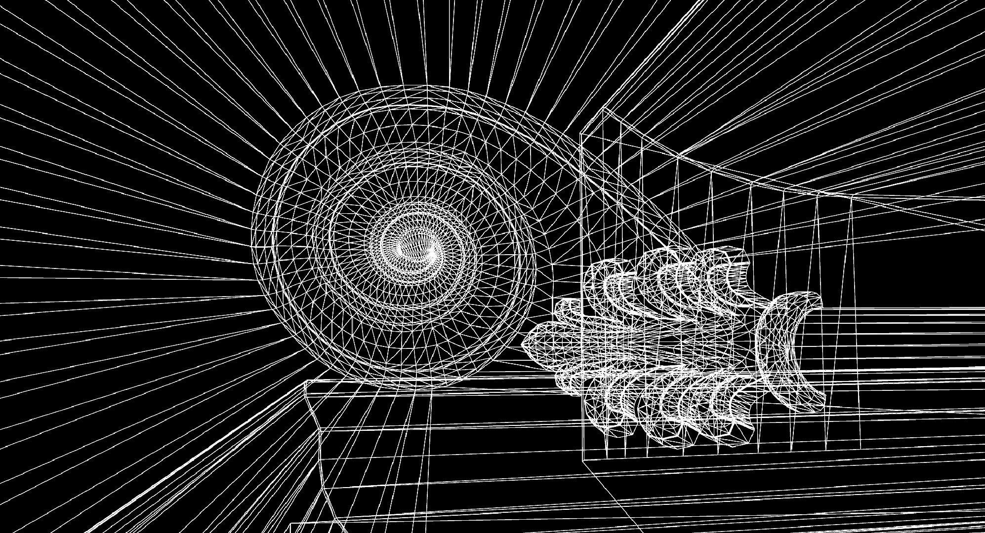 Queen Tomb with silver statue Low-poly 3D model_19