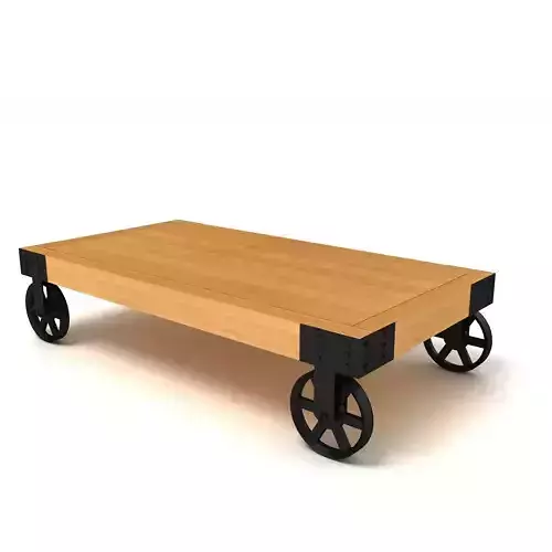 Industrial Cart Coffee Table