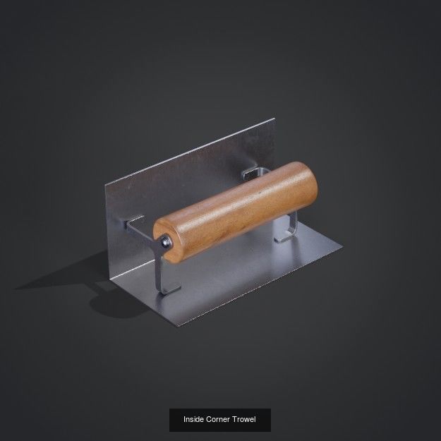 Masonry Trowel set 3D Model Collection_6