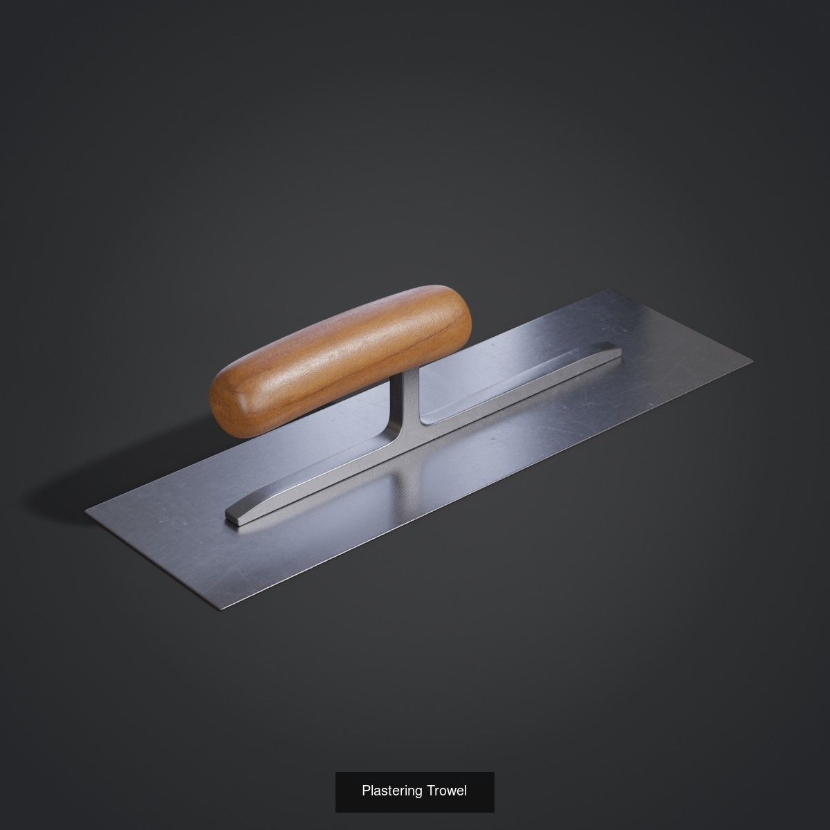 Masonry Trowel set 3D Model Collection_2