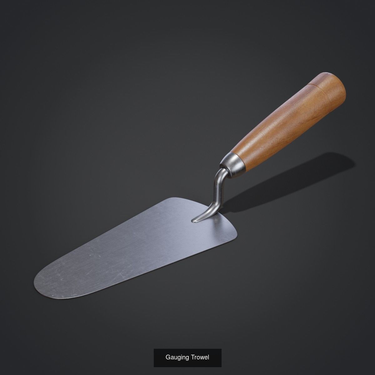 Masonry Trowel set 3D Model Collection_8