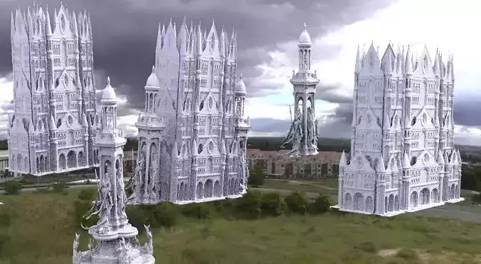 Paris Fantasy architecture collection 1 starter set