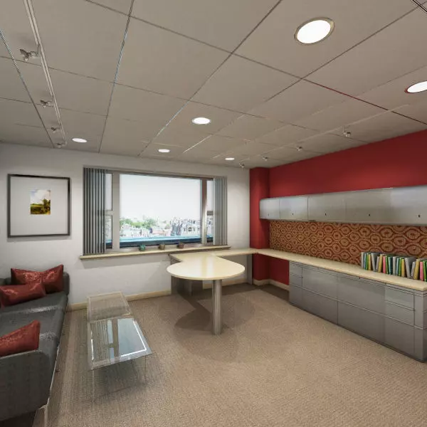 Office Room 3D model_0