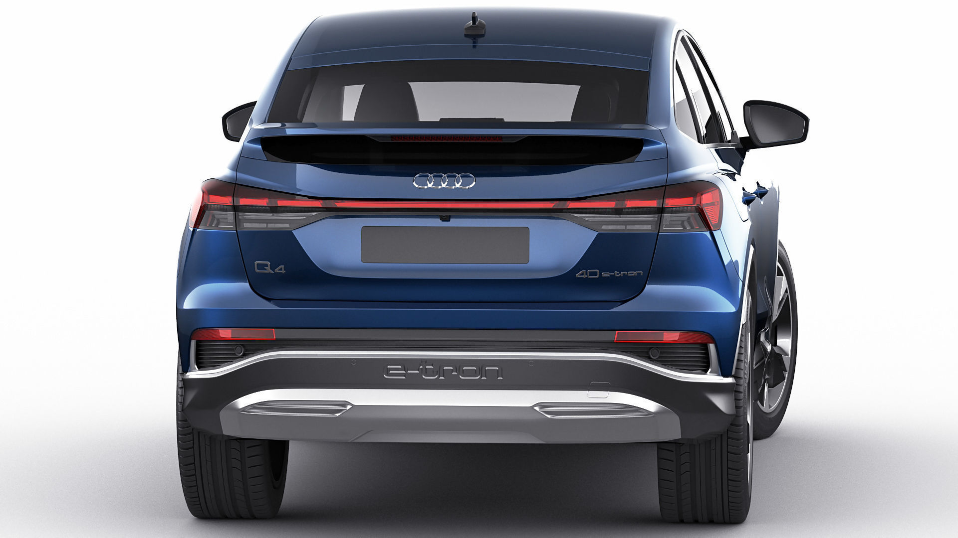 Audi Q4 e-tron  Sportback 2022 standard and s-line 3D model_27