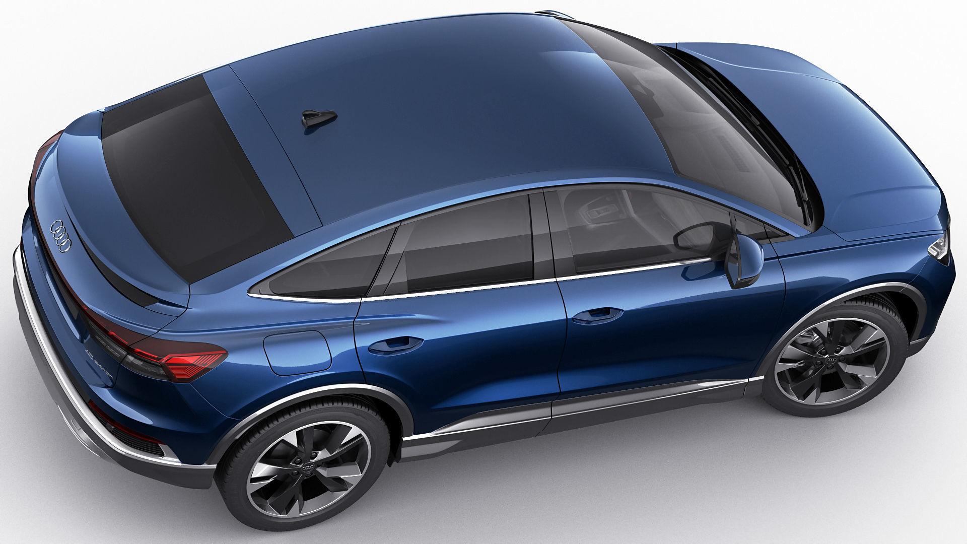 Audi Q4 e-tron  Sportback 2022 standard and s-line 3D model_16