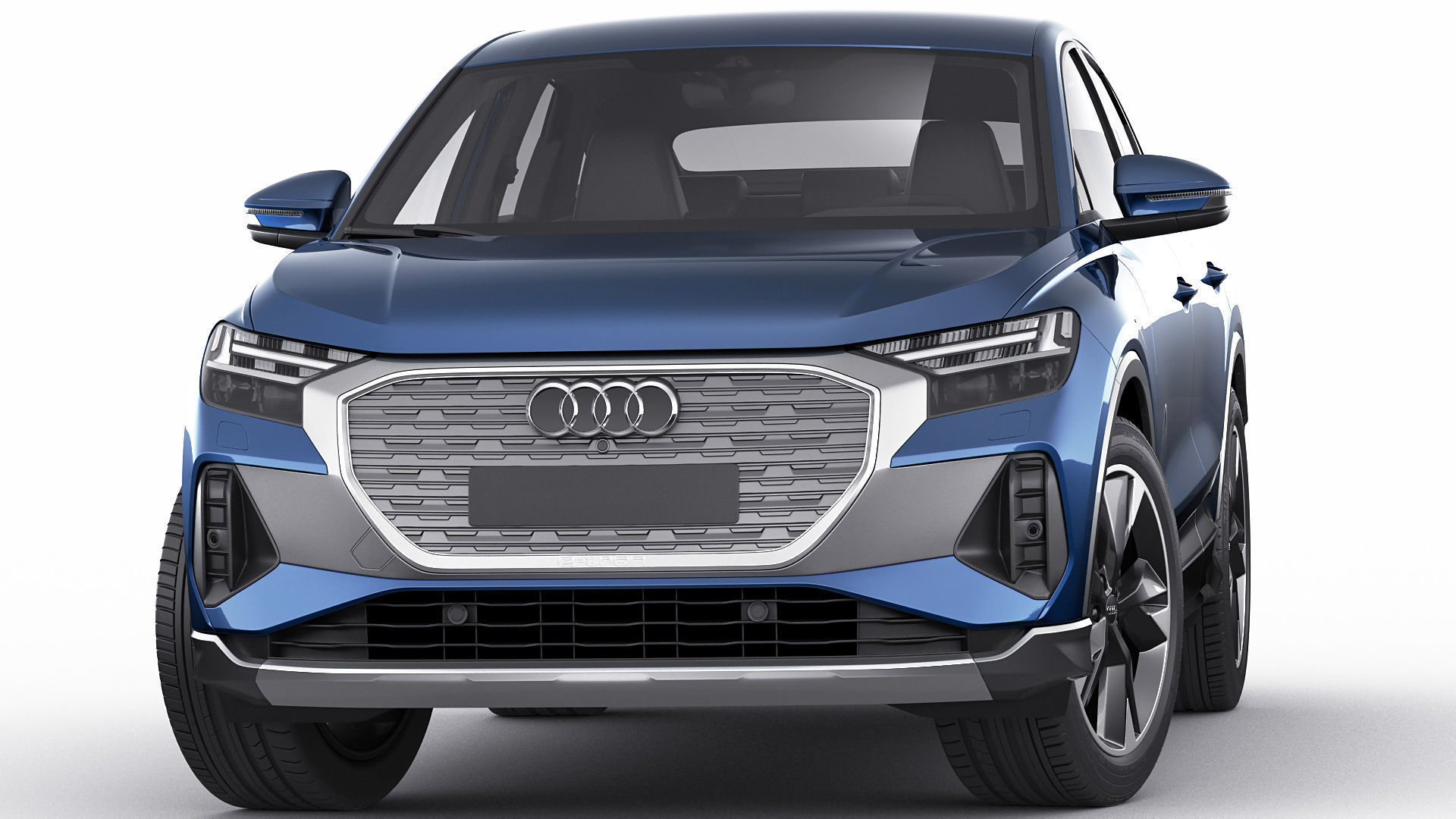 Audi Q4 e-tron  Sportback 2022 standard and s-line 3D model_25