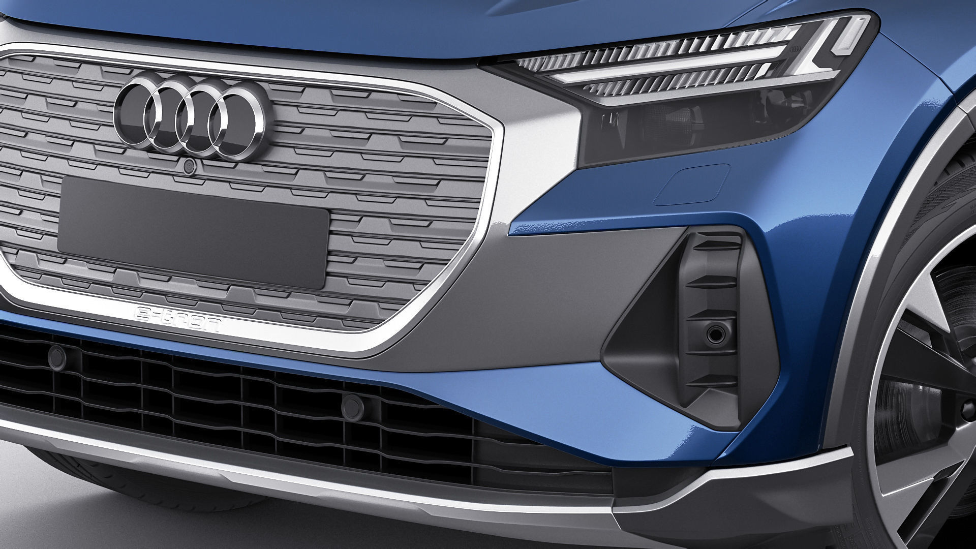 Audi Q4 e-tron  Sportback 2022 standard and s-line 3D model_8