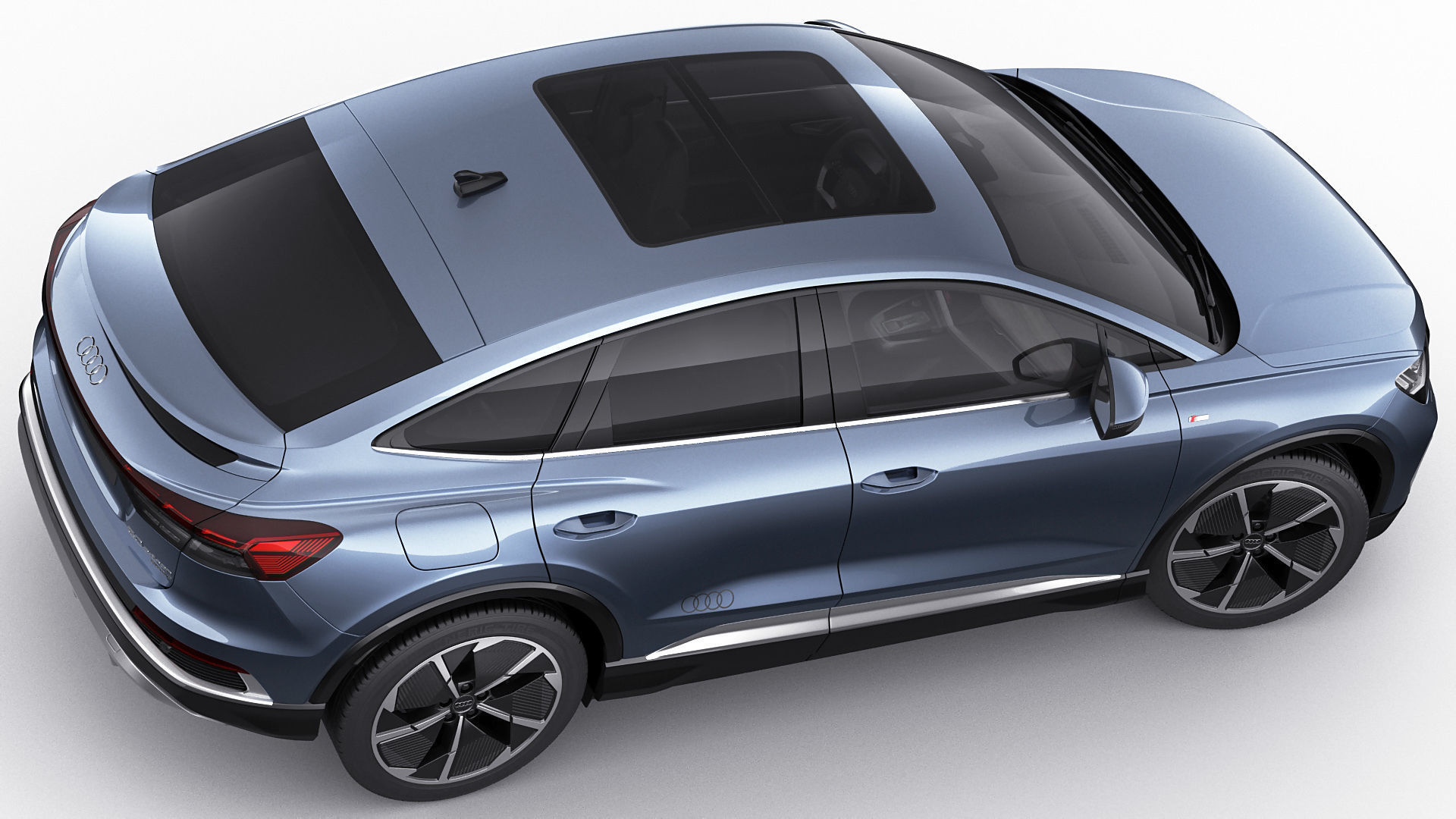 Audi Q4 e-tron  Sportback 2022 standard and s-line 3D model_15