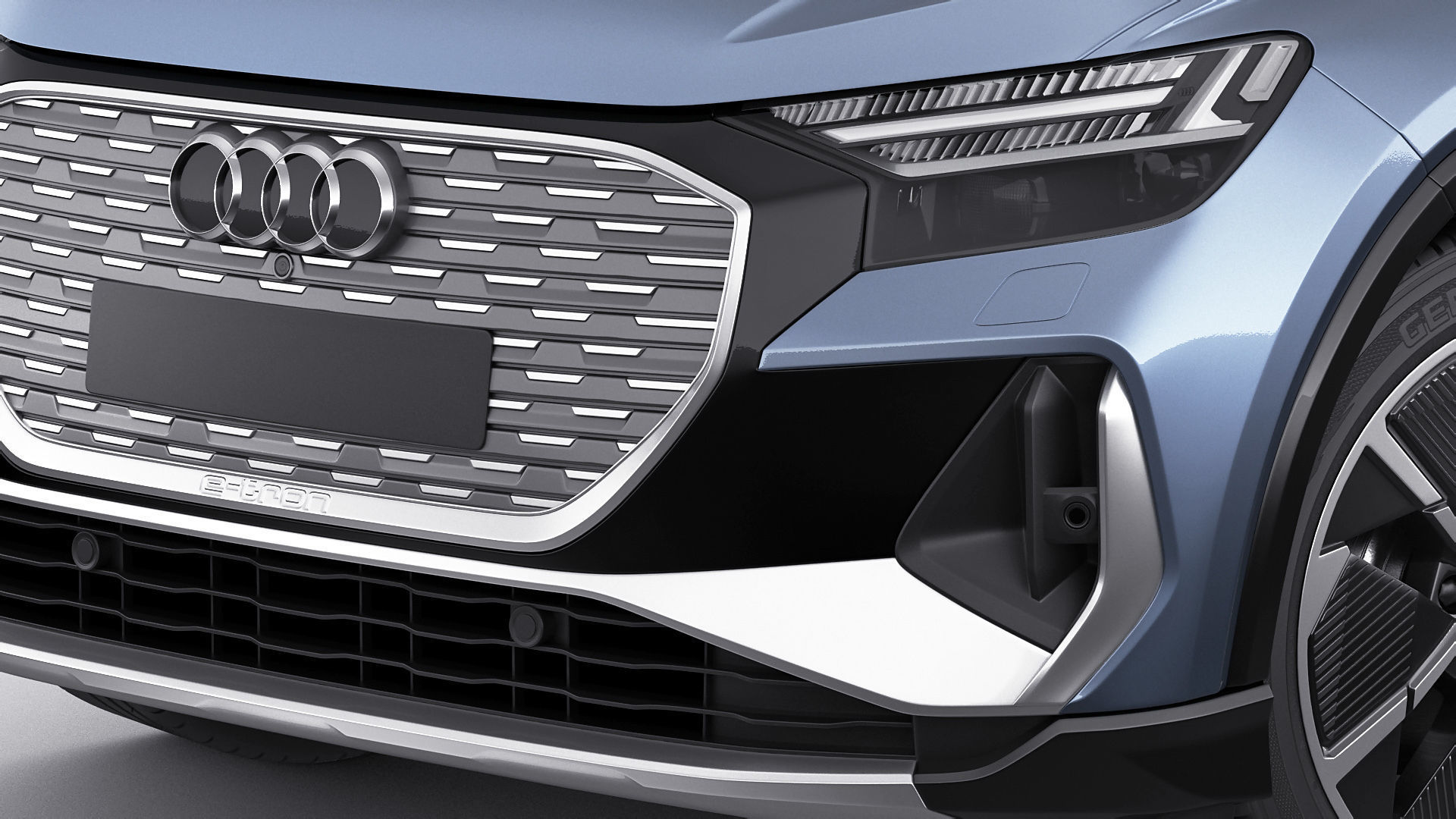 Audi Q4 e-tron  Sportback 2022 standard and s-line 3D model_7