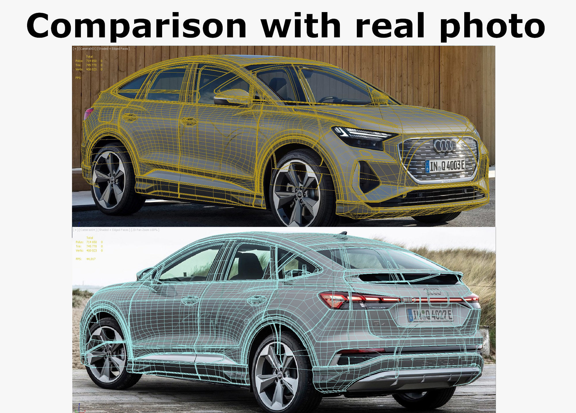 Audi Q4 e-tron  Sportback 2022 standard and s-line 3D model_41