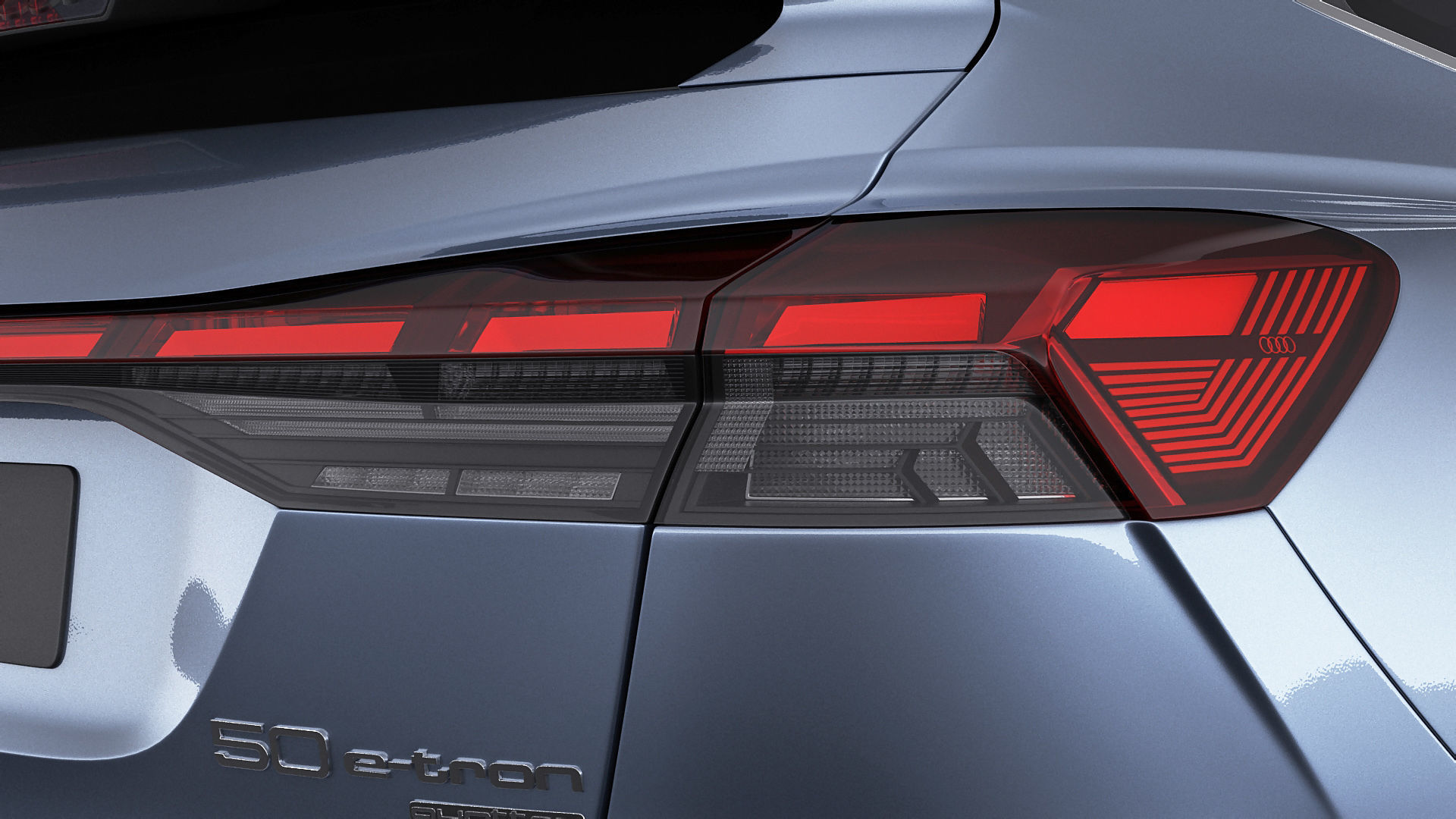 Audi Q4 e-tron  Sportback 2022 standard and s-line 3D model_12