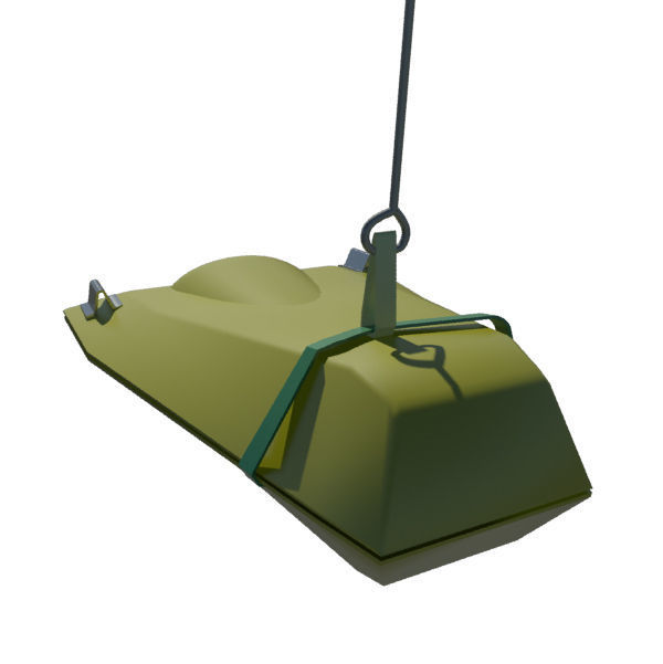 Swedish Rockan Mine 3D model_4