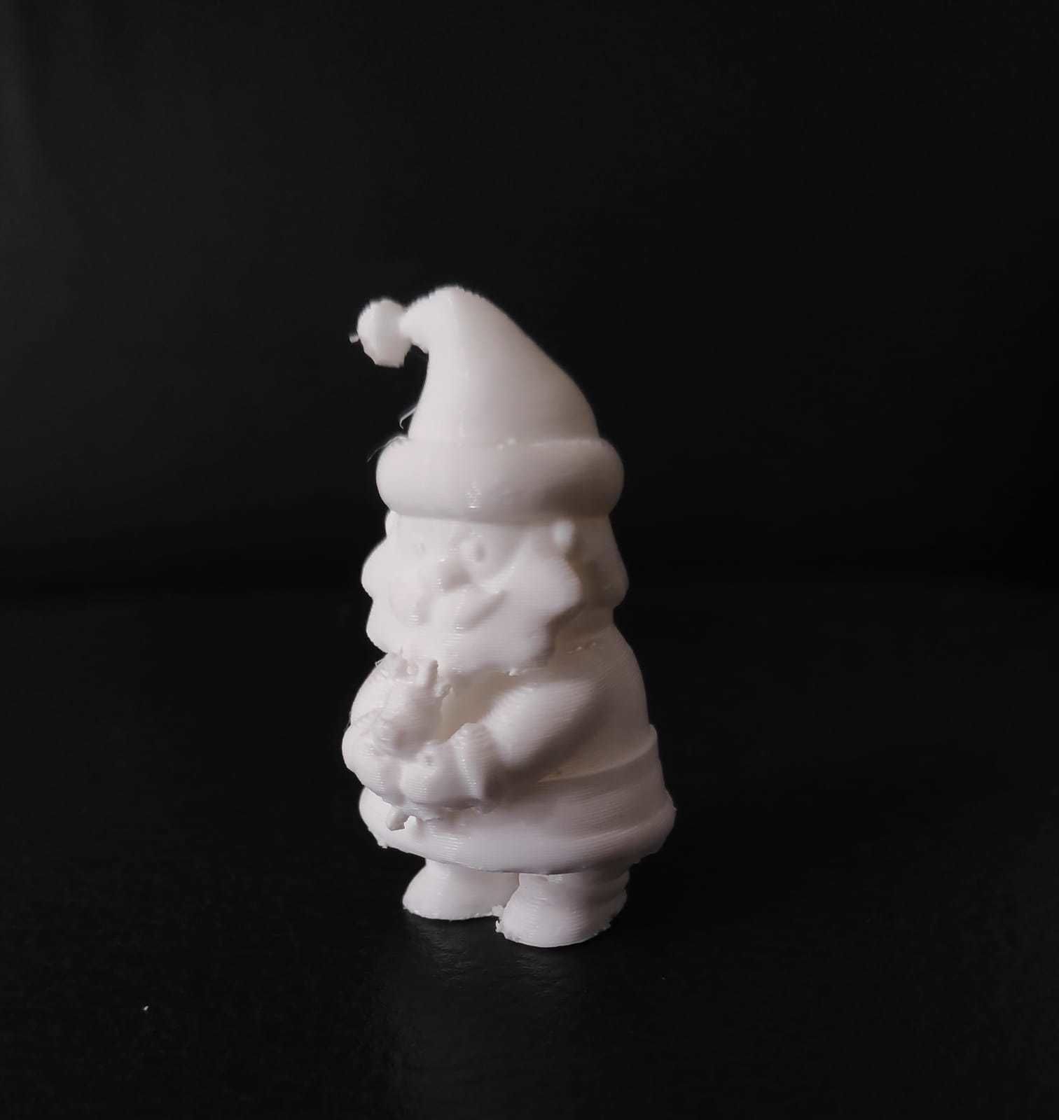 Santa Claus and Deer 3D print model_8