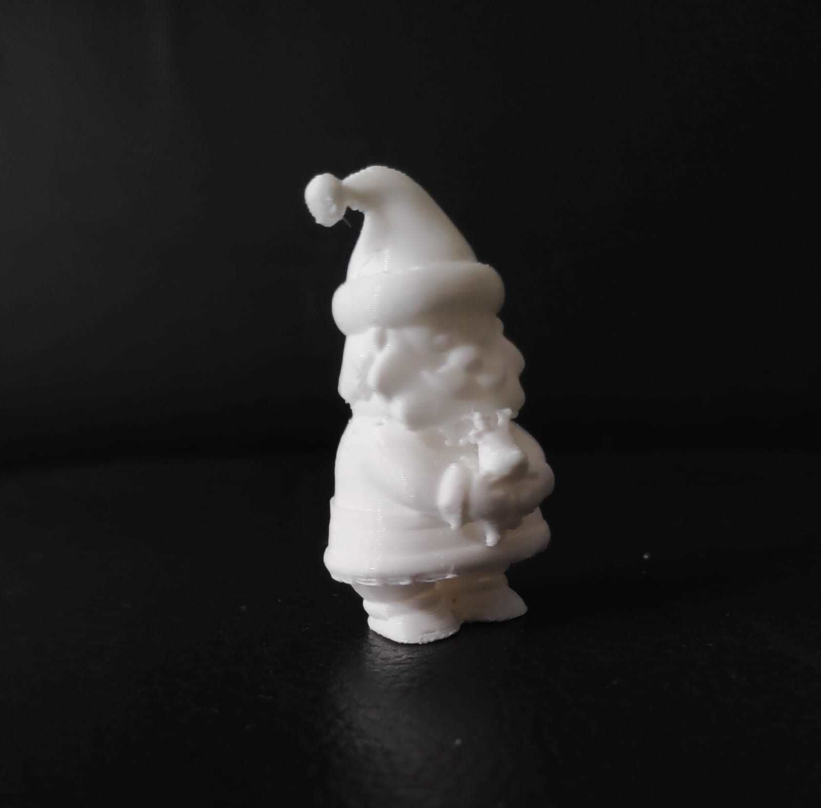 Santa Claus and Deer 3D print model_4