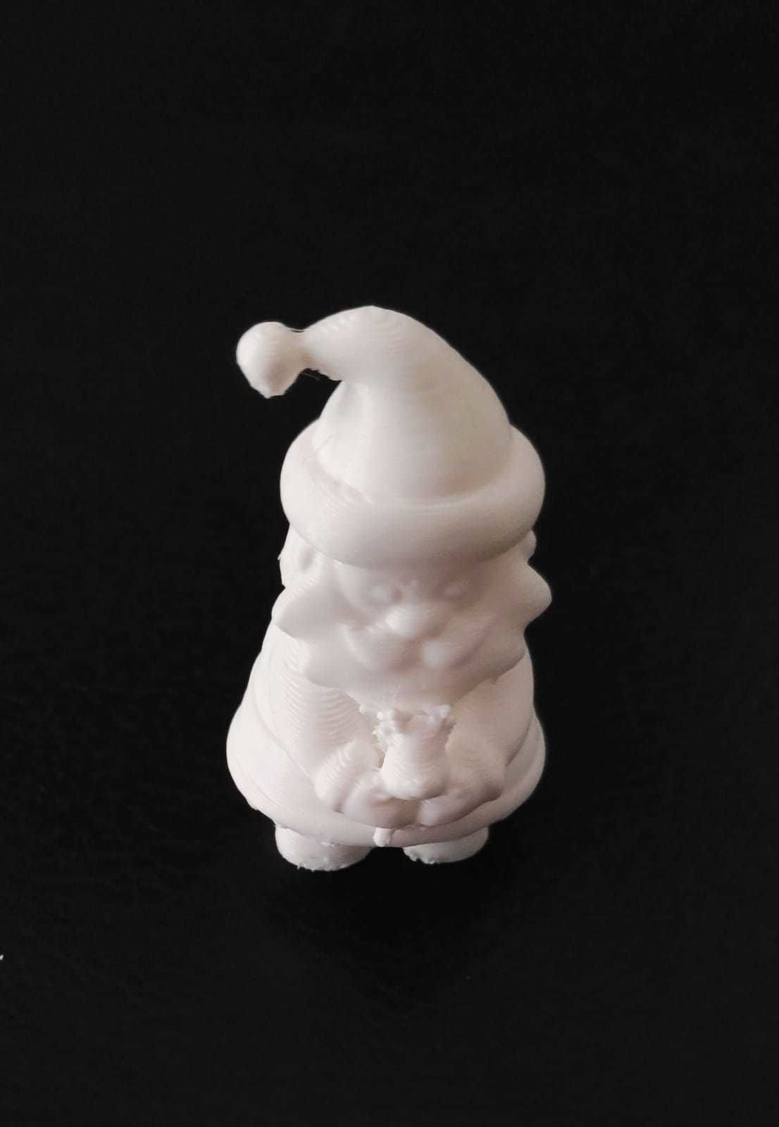 Santa Claus and Deer 3D print model_11