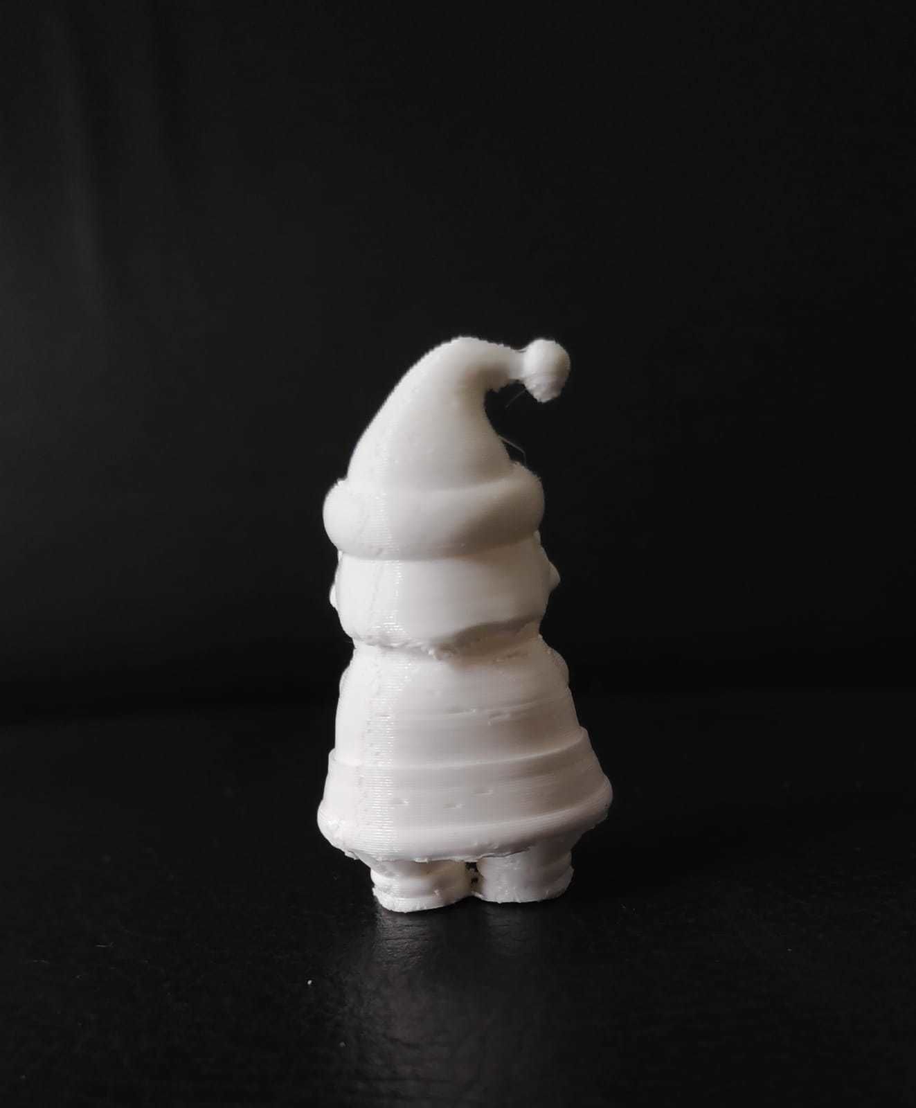 Santa Claus and Deer 3D print model_6