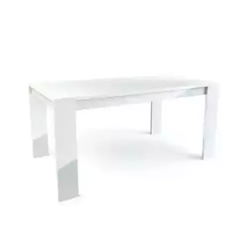 Minimalistic White Table 3D model
