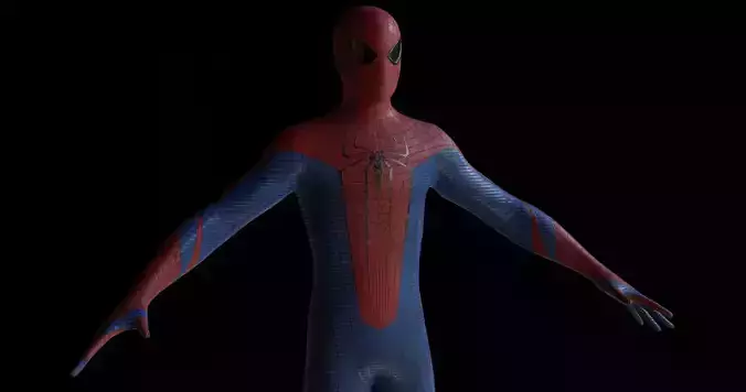 The Amazing Spider-Man Low-poly 3D model