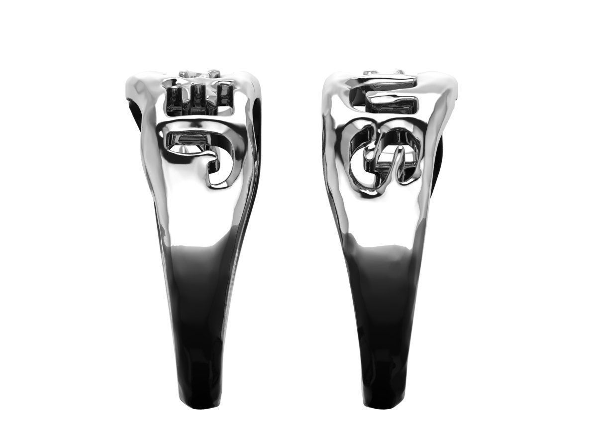 JESUS RING 3D print model_3