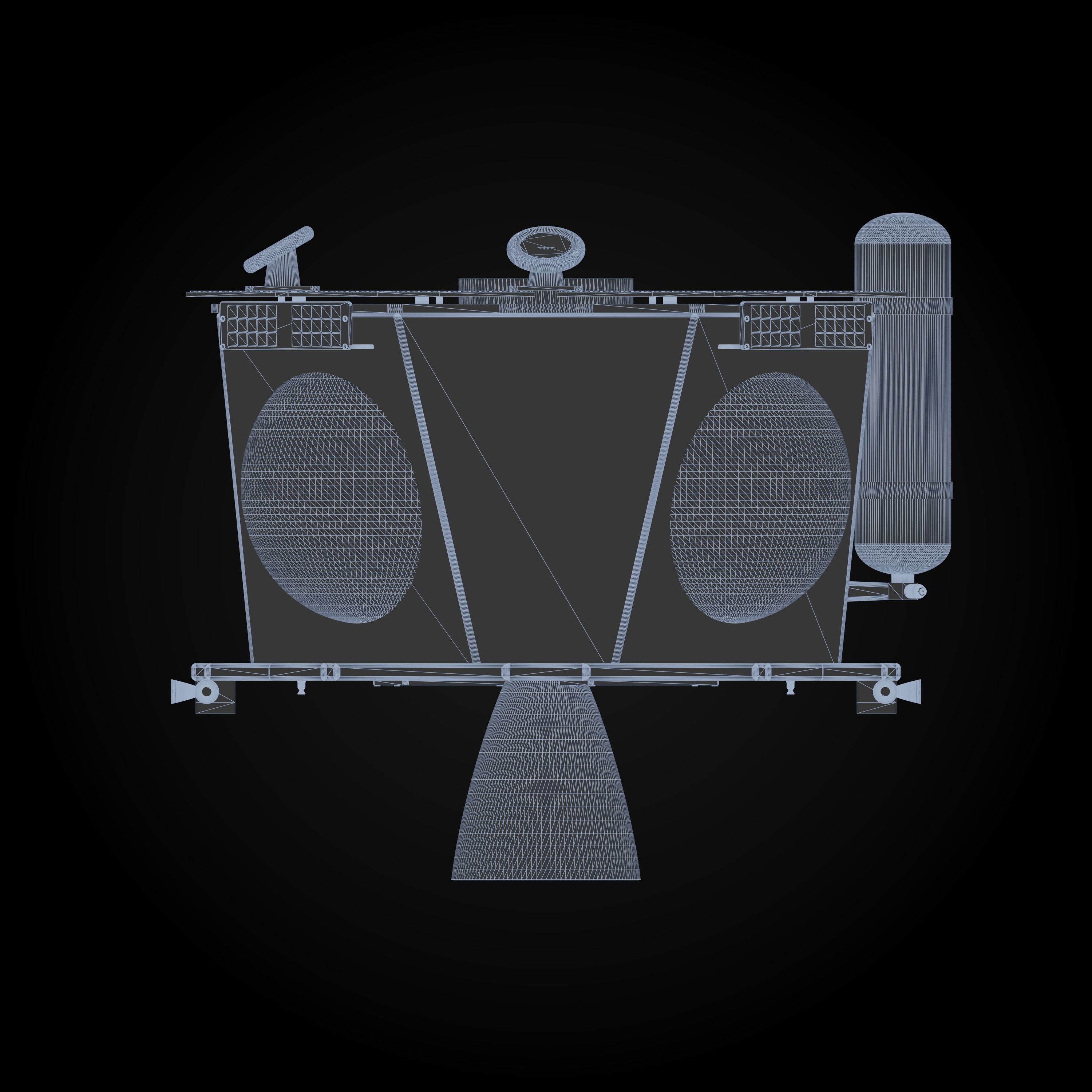 Lunar Photon spacecraft 3D model_8