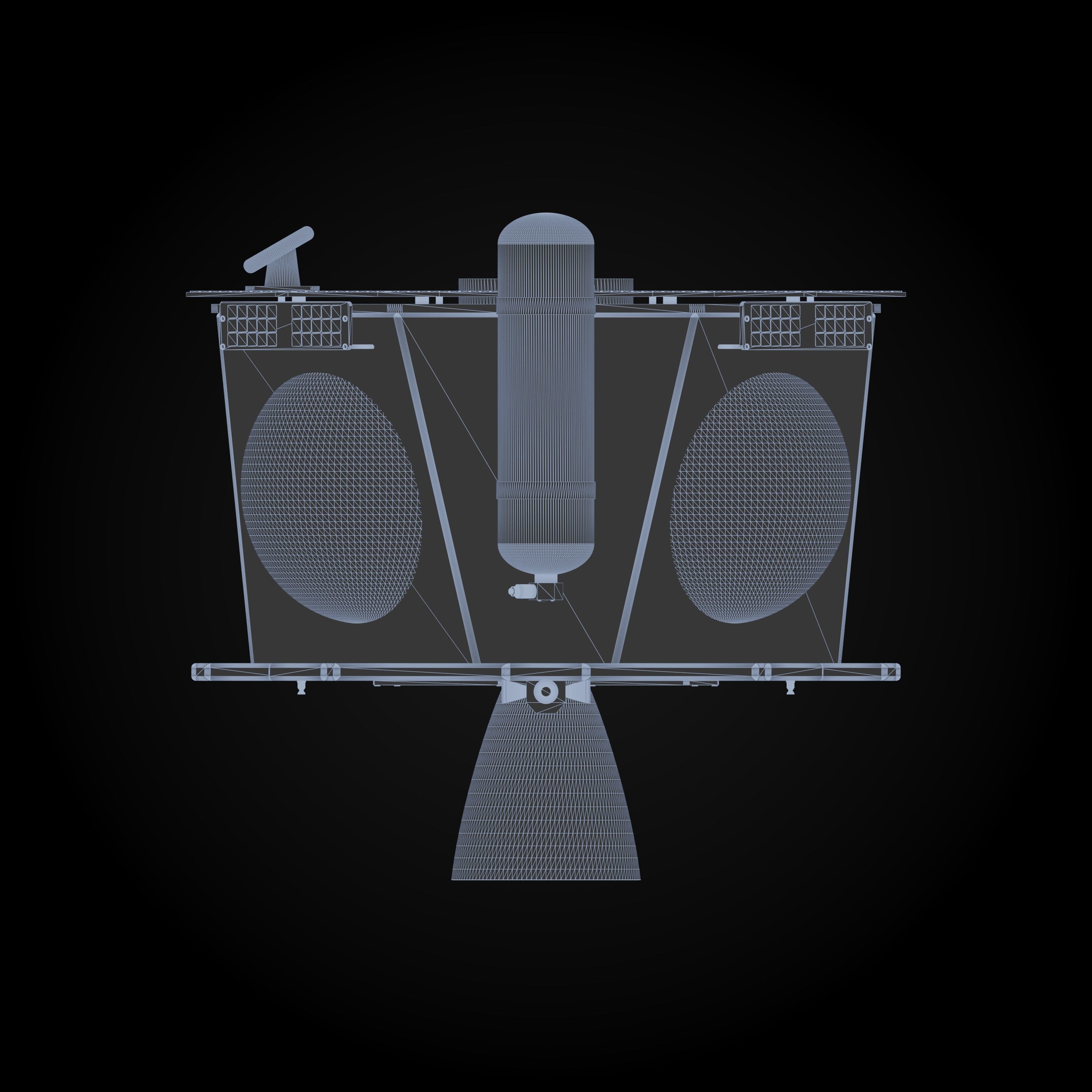 Lunar Photon spacecraft 3D model_9