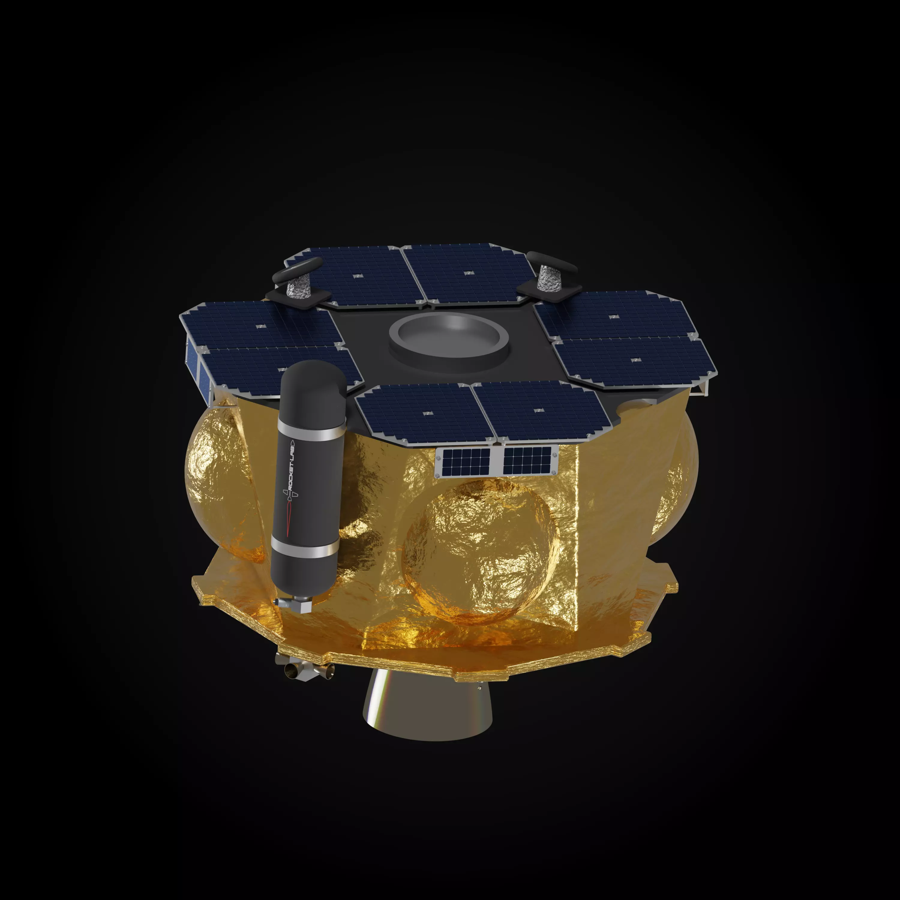 Lunar Photon spacecraft 3D model_0