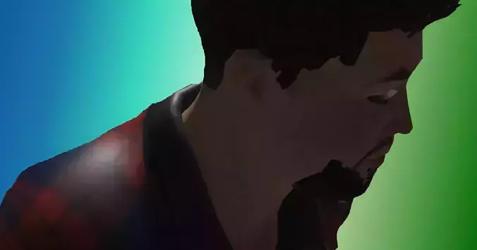 Generic Male Wearing Flannel