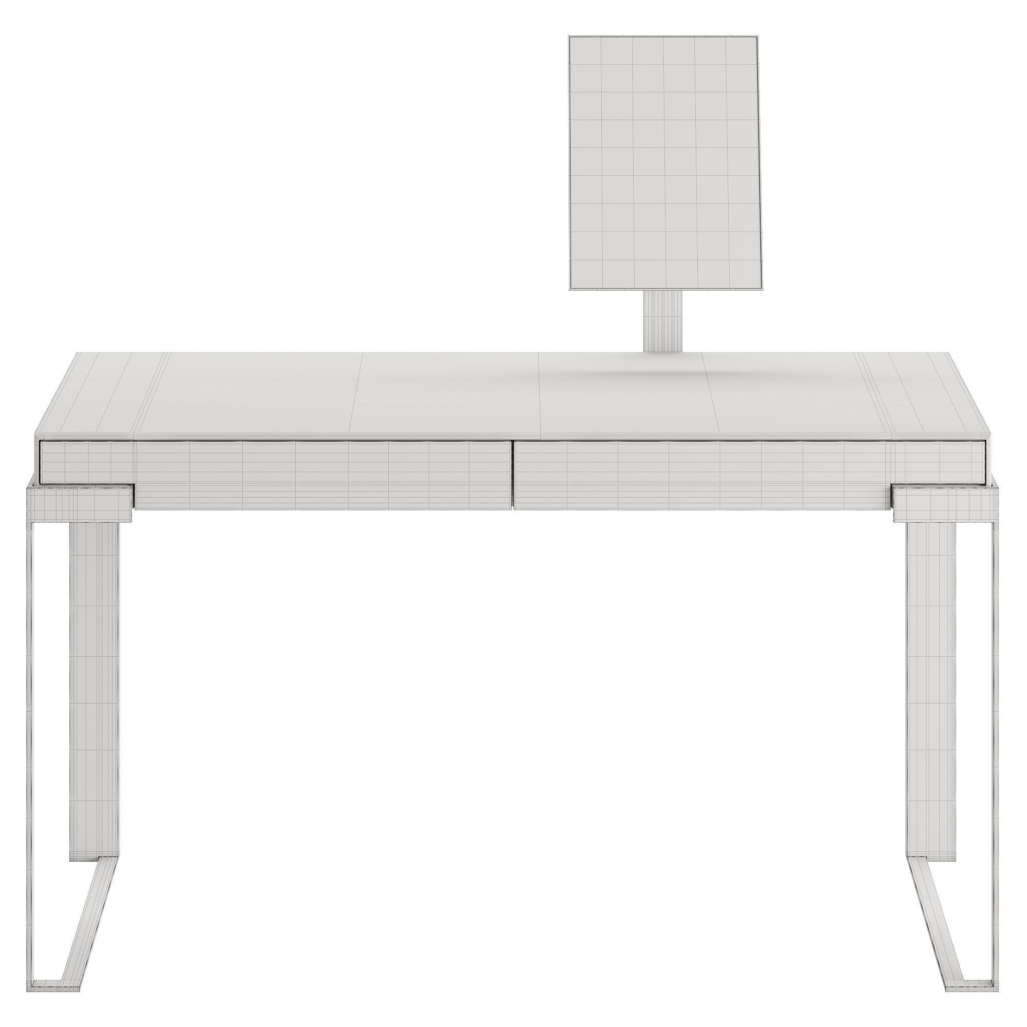 FENDI AURA LADY DESK 3D model_4