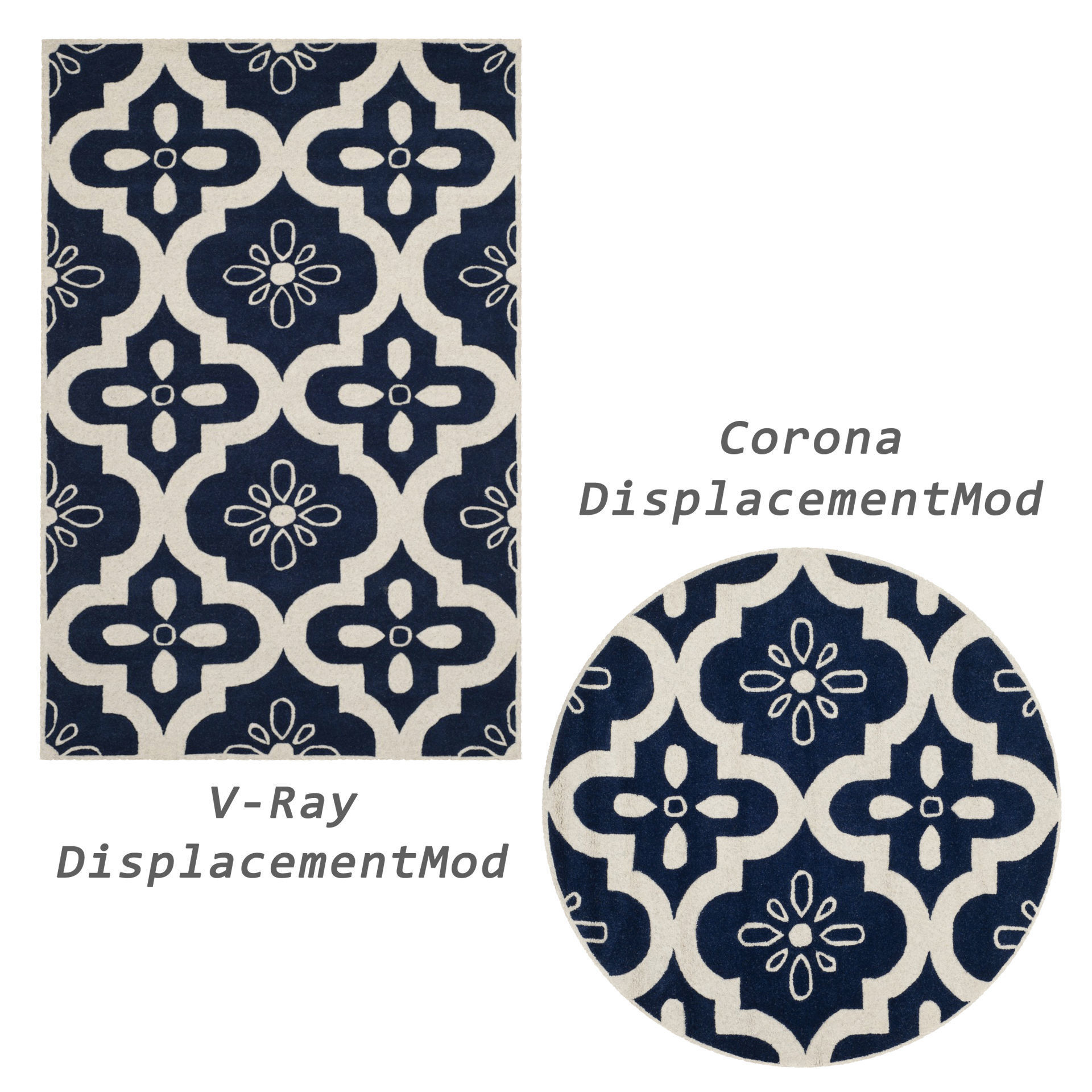 Rugs No 281 Low-poly 3D model_3