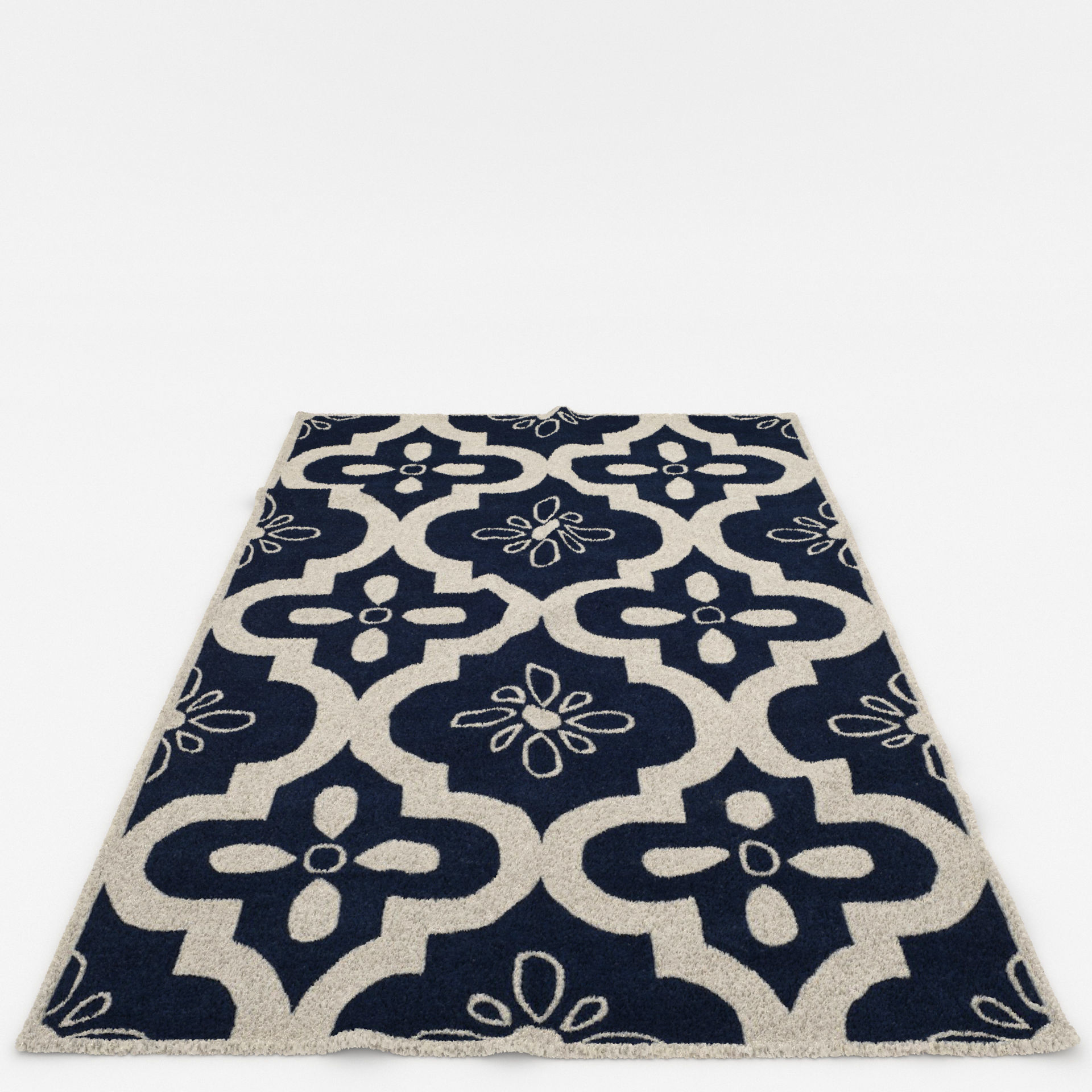 Rugs No 281 Low-poly 3D model_11