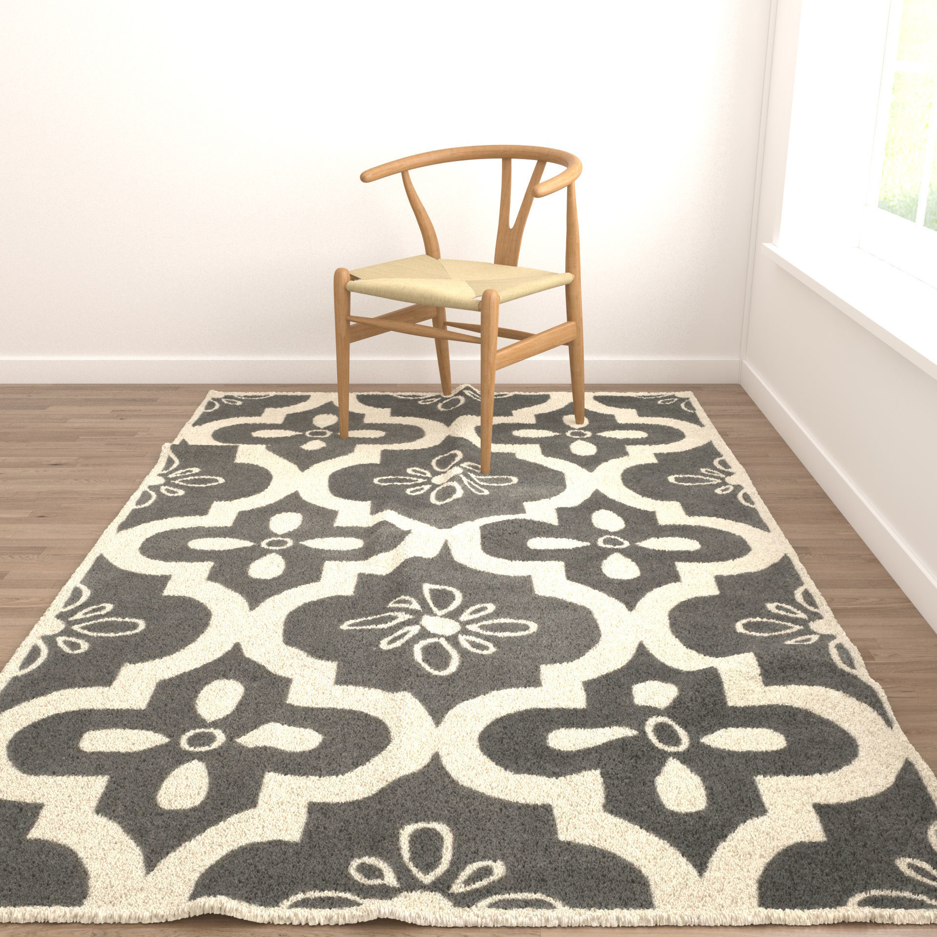 Rugs No 281 Low-poly 3D model_5
