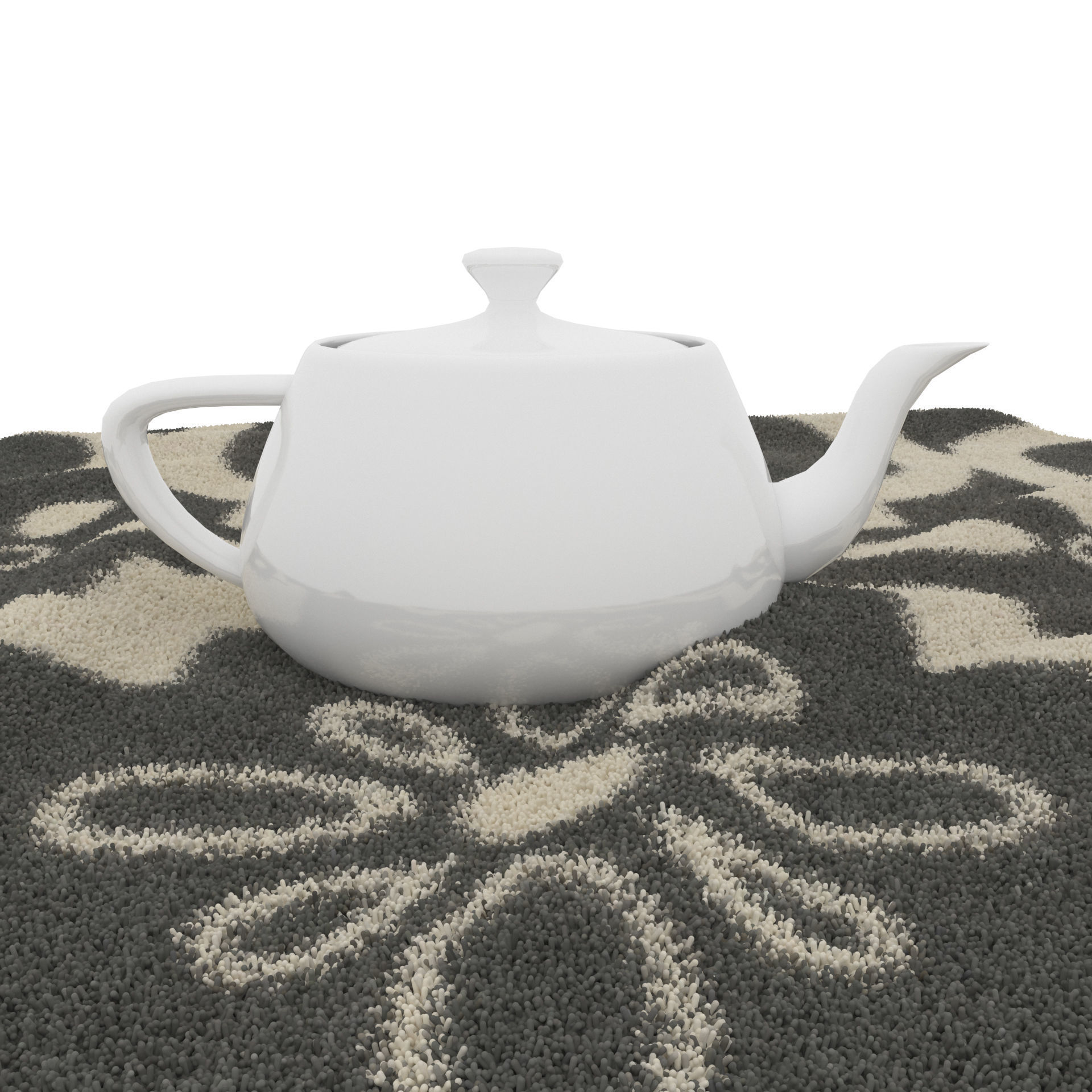 Rugs No 281 Low-poly 3D model_9