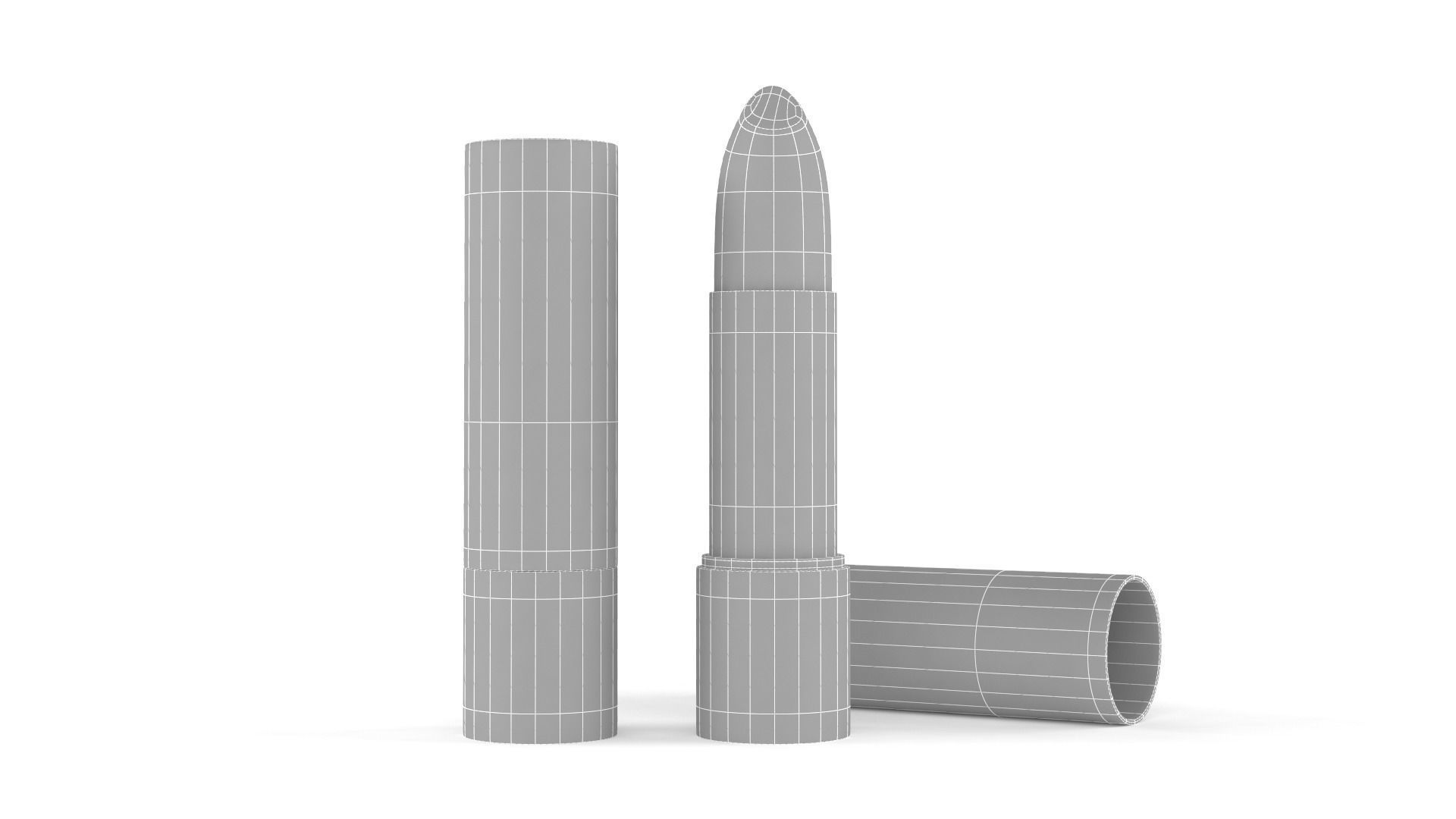 Careline Lipstick 3D model_5