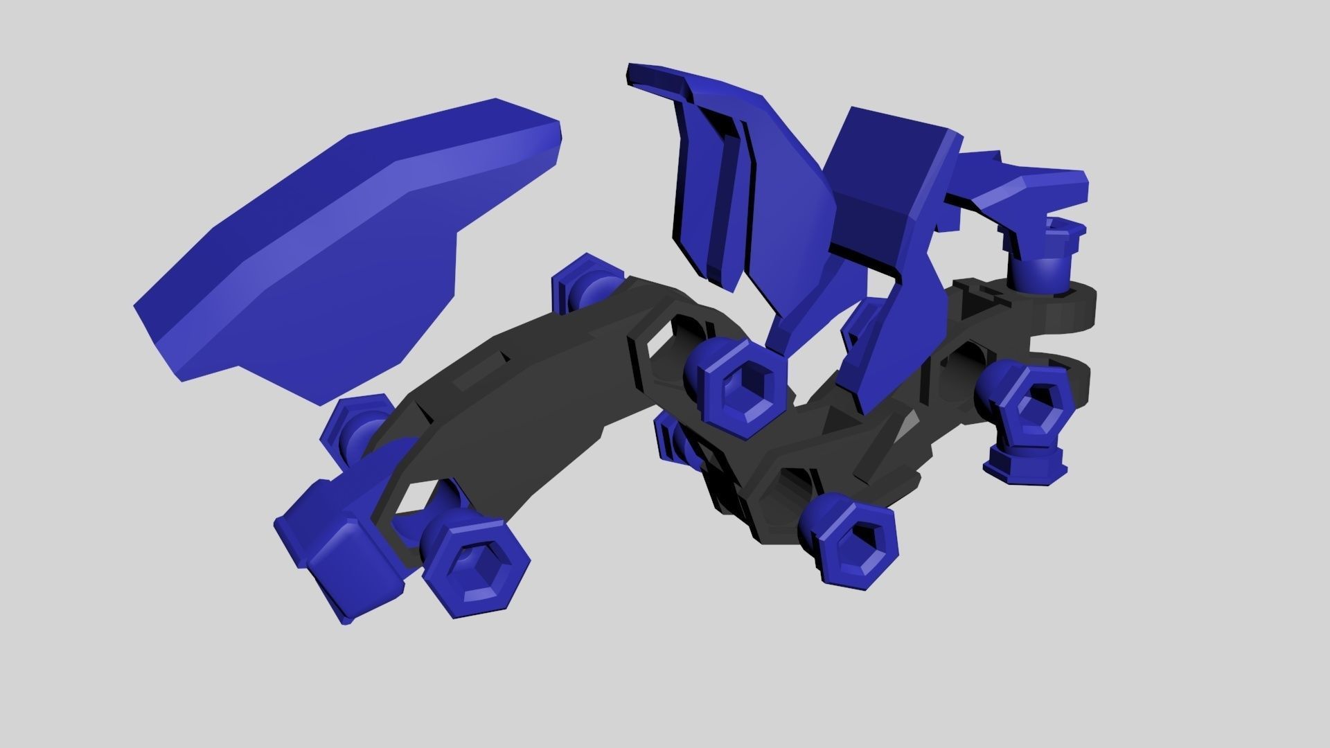 Heavy infantry robot Spider 3D print model_4