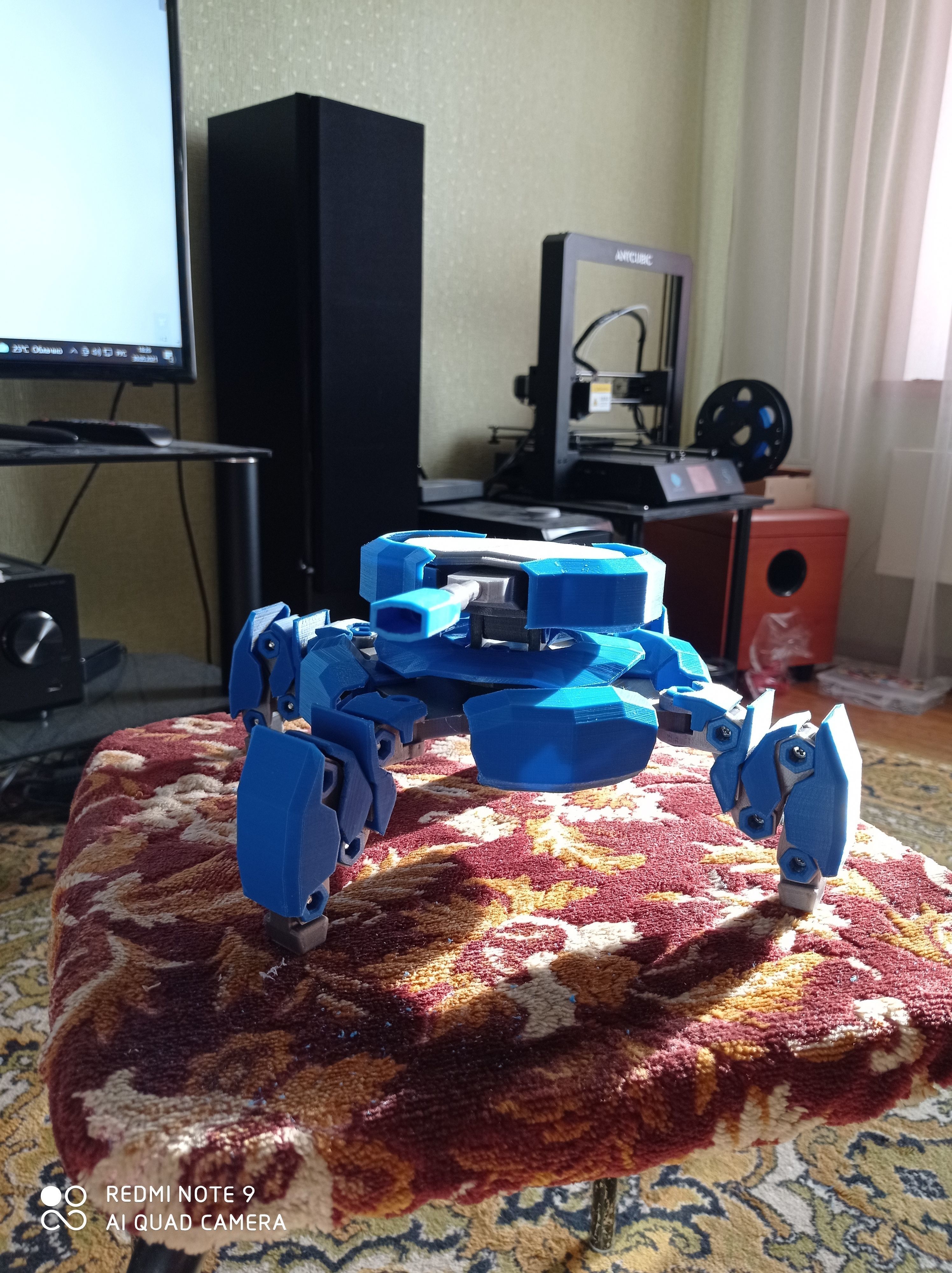 Heavy infantry robot Spider 3D print model_9