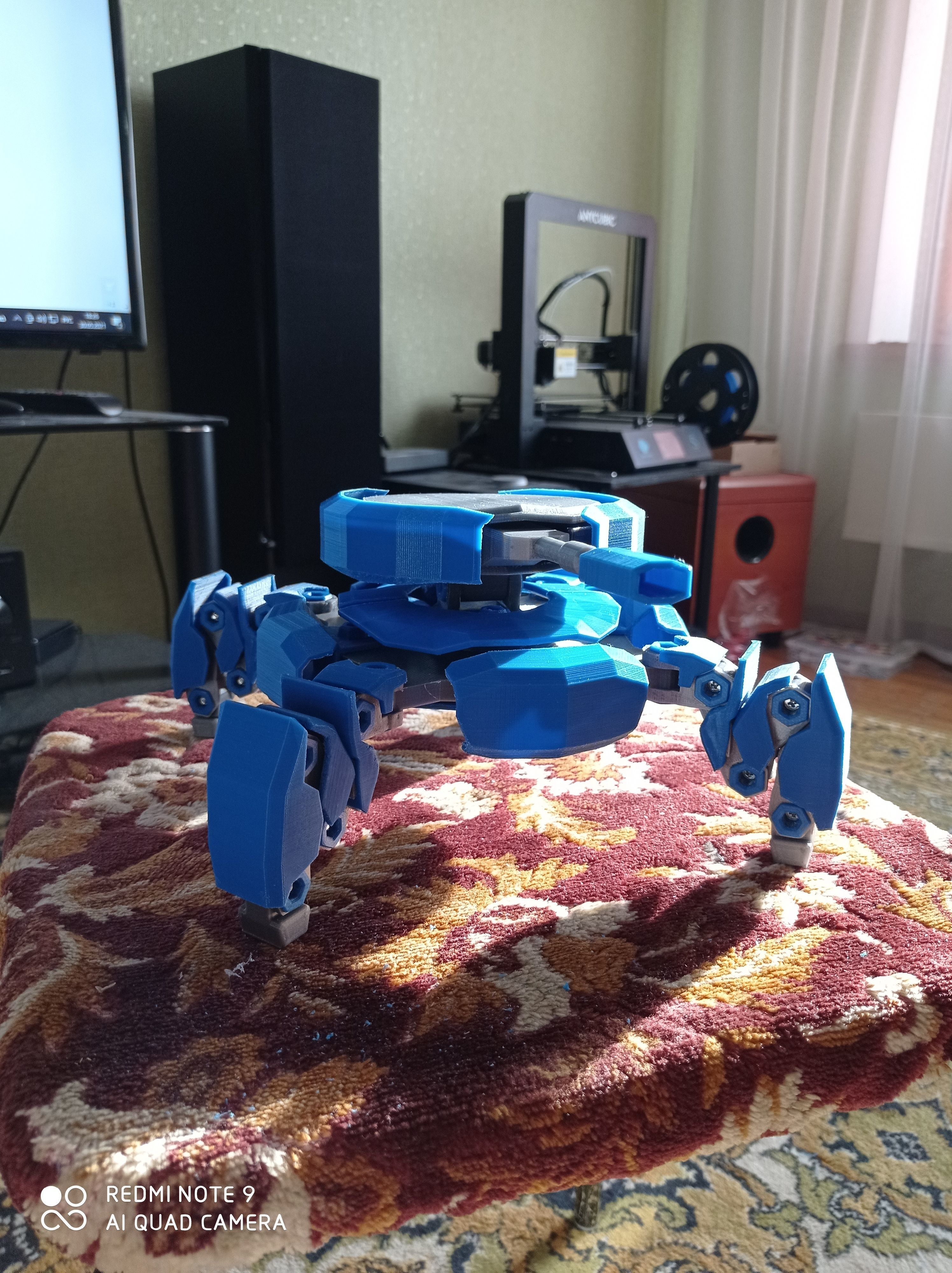 Heavy infantry robot Spider 3D print model_8