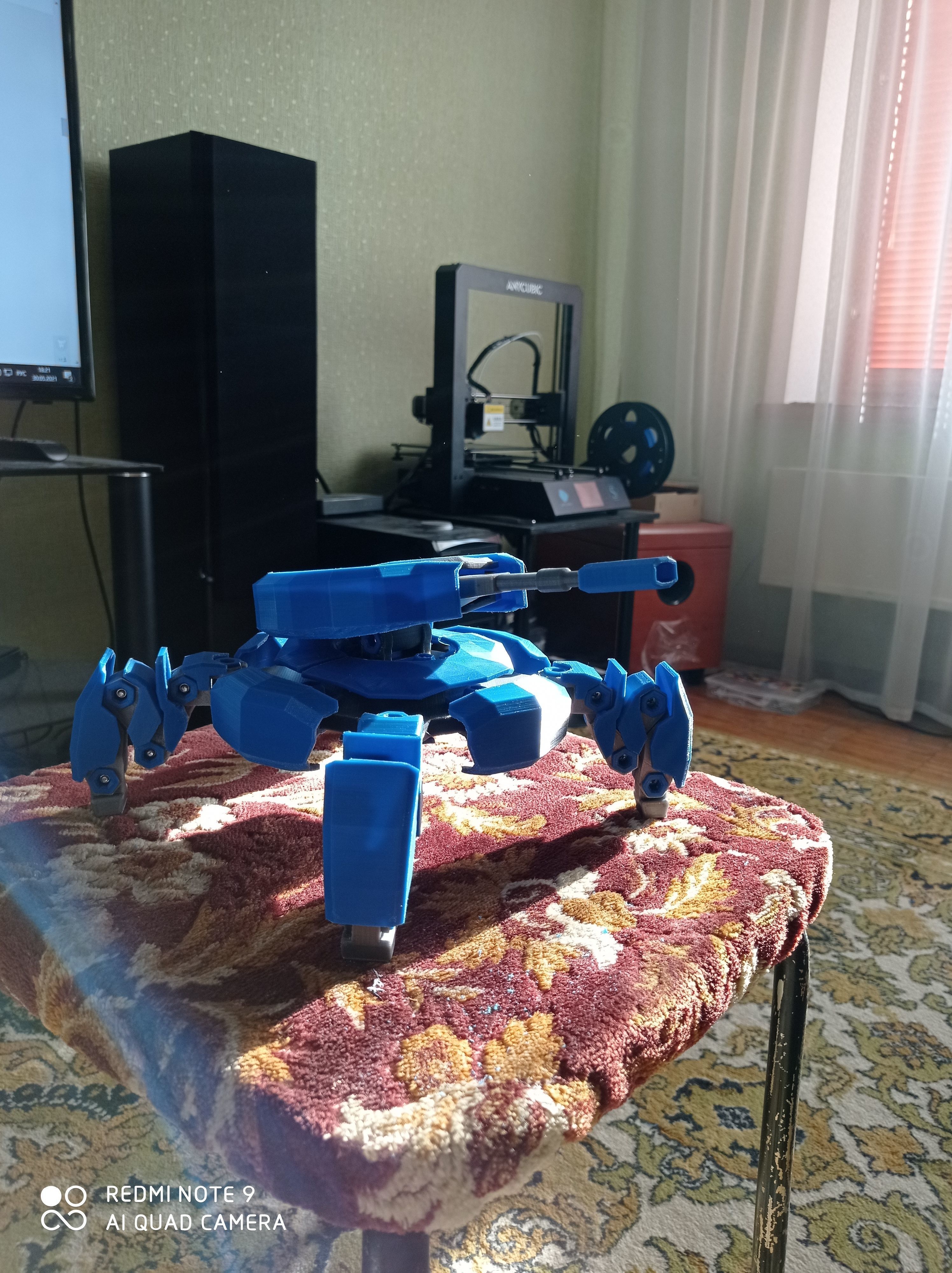 Heavy infantry robot Spider 3D print model_7