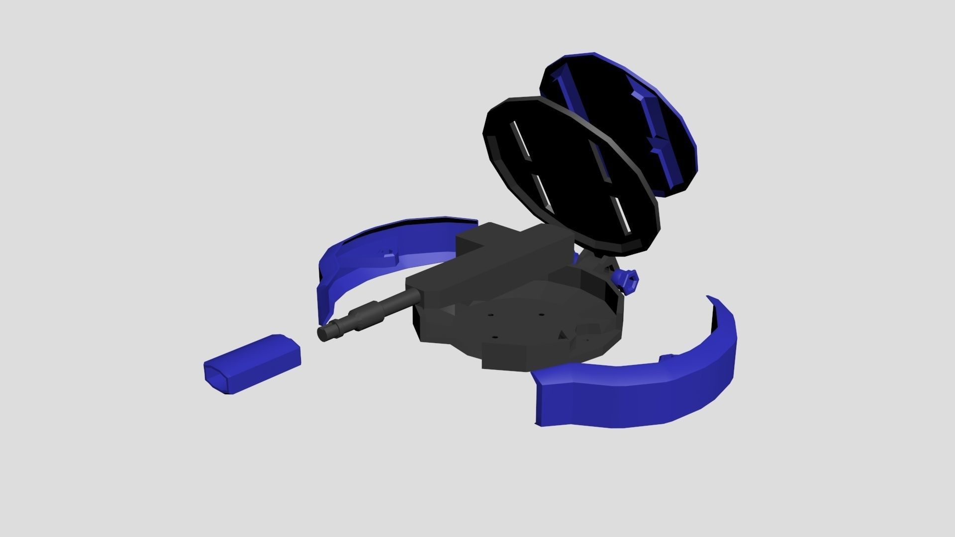 Heavy infantry robot Spider 3D print model_6