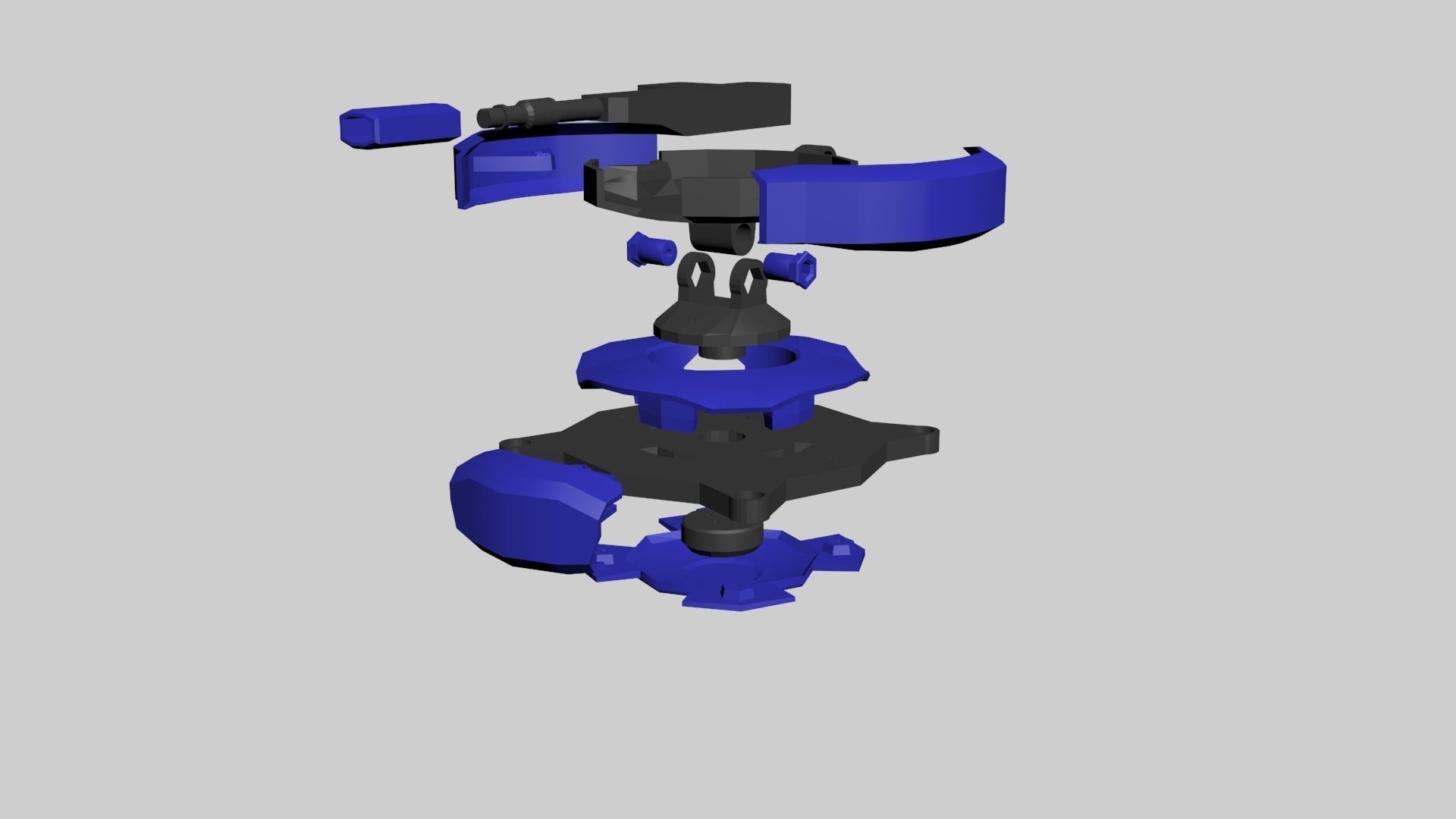 Heavy infantry robot Spider 3D print model_5