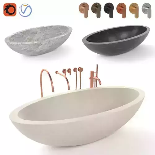 COCOON TULUM BATH - Lab Collection 3D model