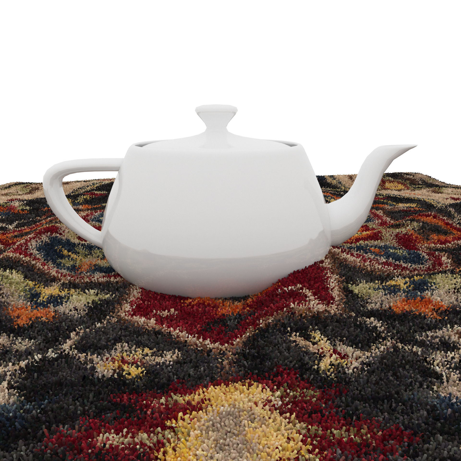 Rugs No 282 Low-poly 3D model_8