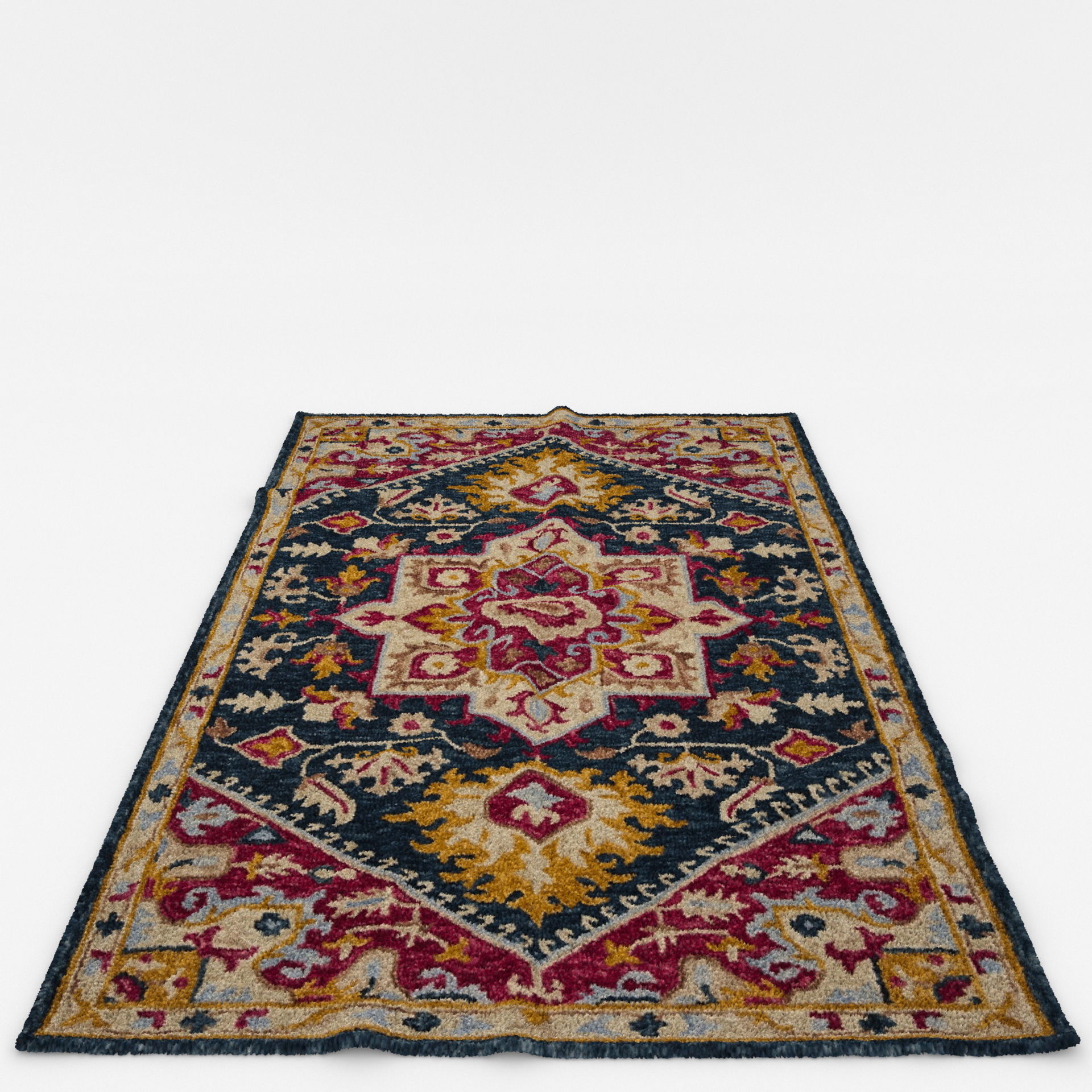 Rugs No 282 Low-poly 3D model_10
