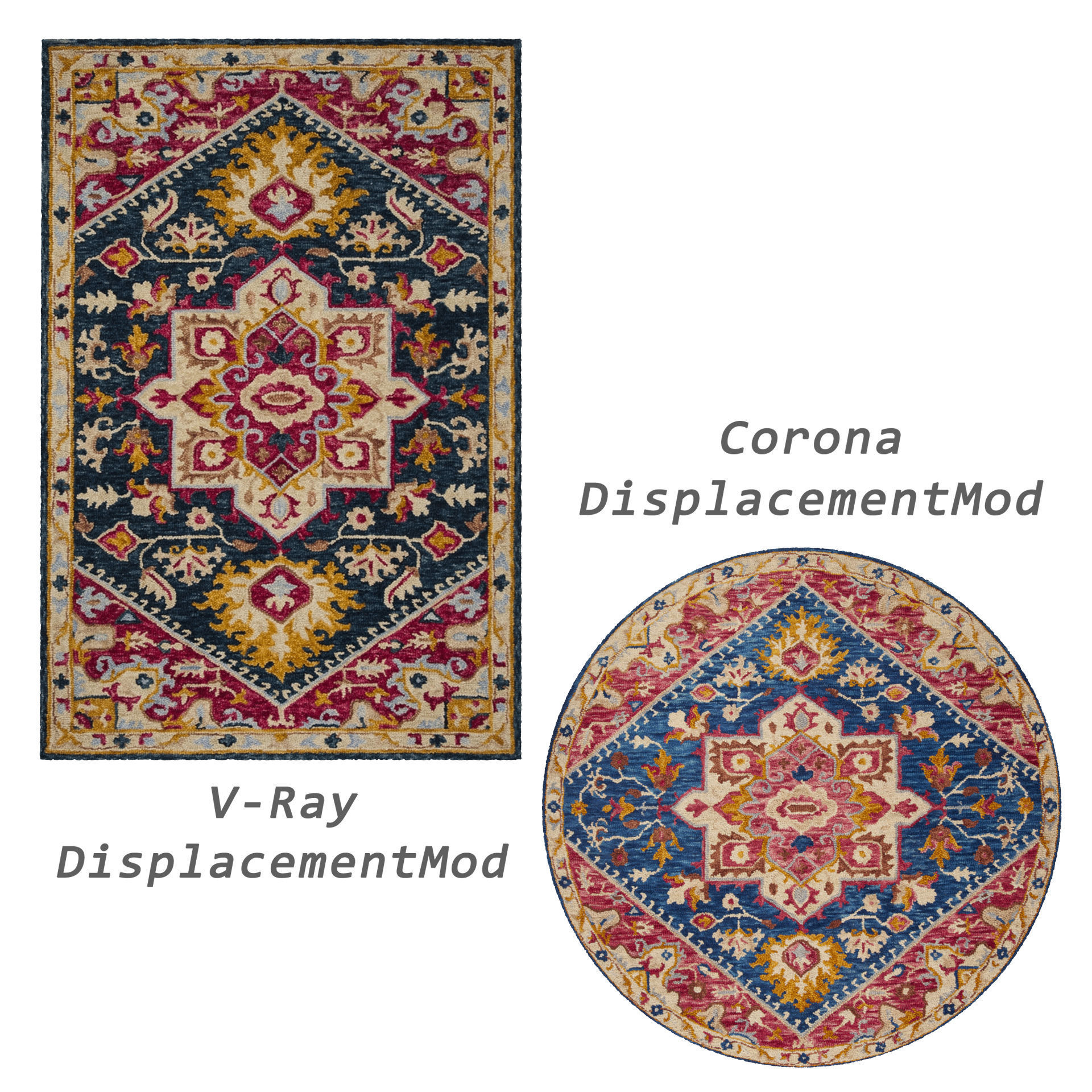 Rugs No 282 Low-poly 3D model_2