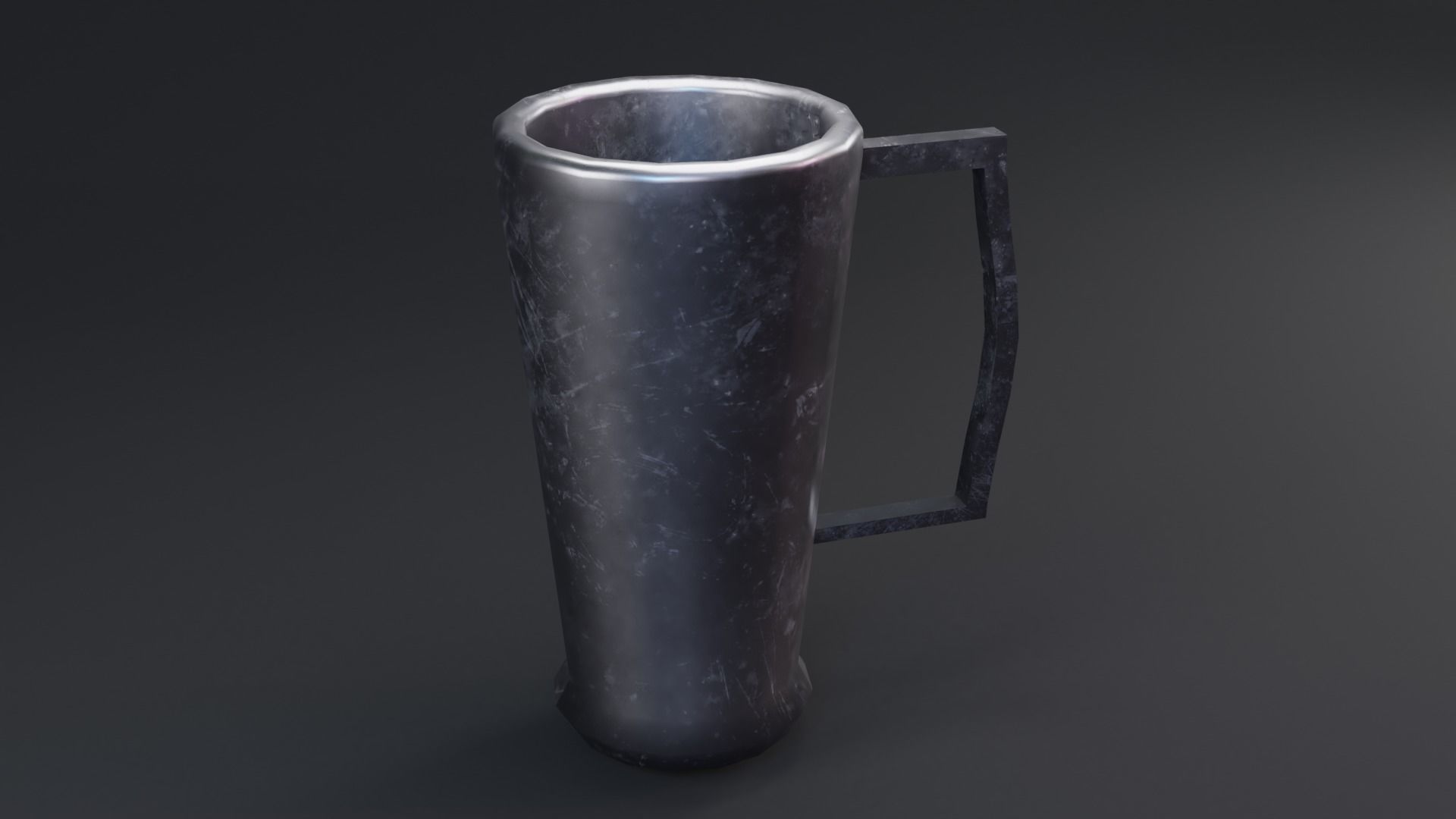 Medieval Glass Game Ready Low Poly 3D Model Low-poly 3D model_1