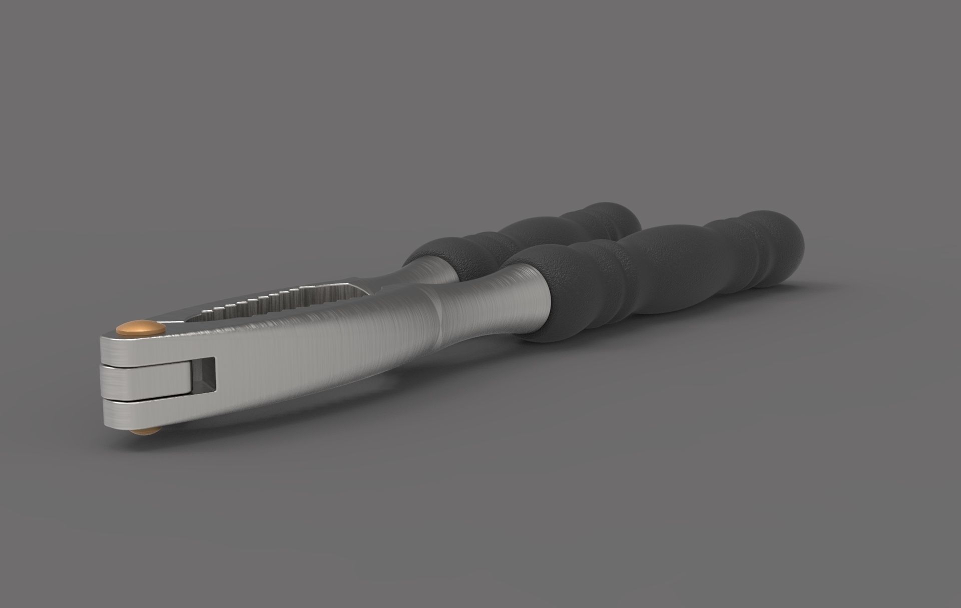 Nut Cracker - Walnut Cracker Hand Tool 3D model_3