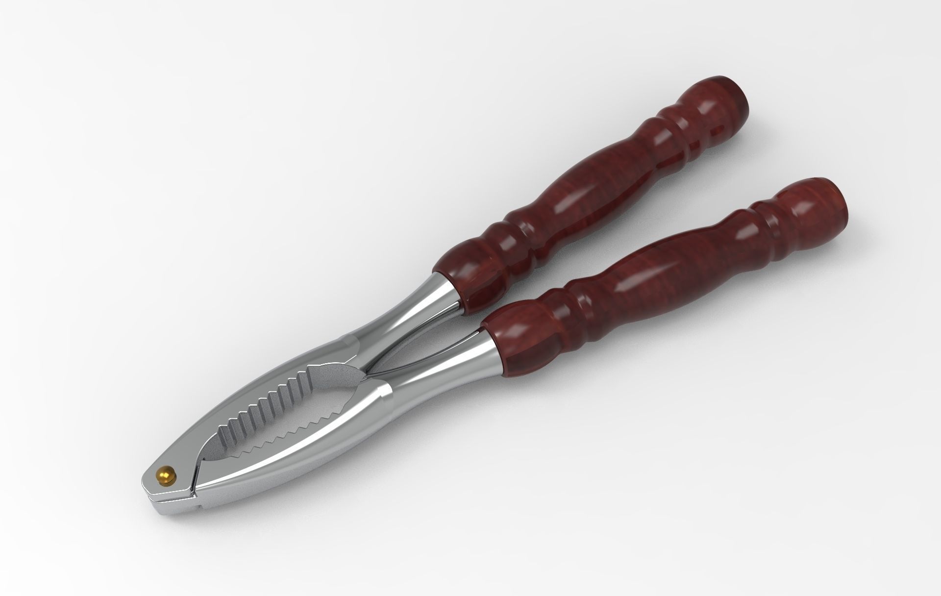 Nut Cracker - Walnut Cracker Hand Tool 3D model_5