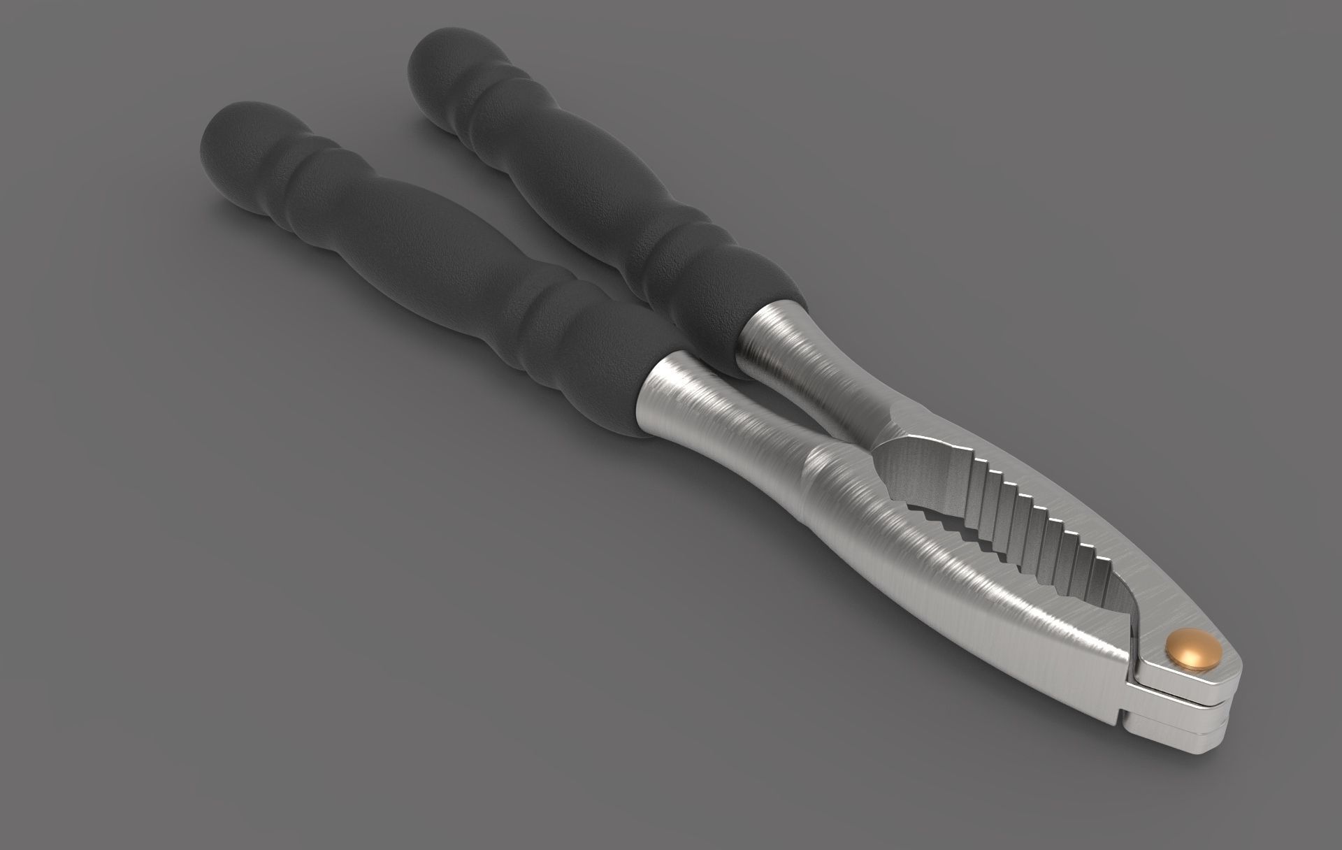 Nut Cracker - Walnut Cracker Hand Tool 3D model_2