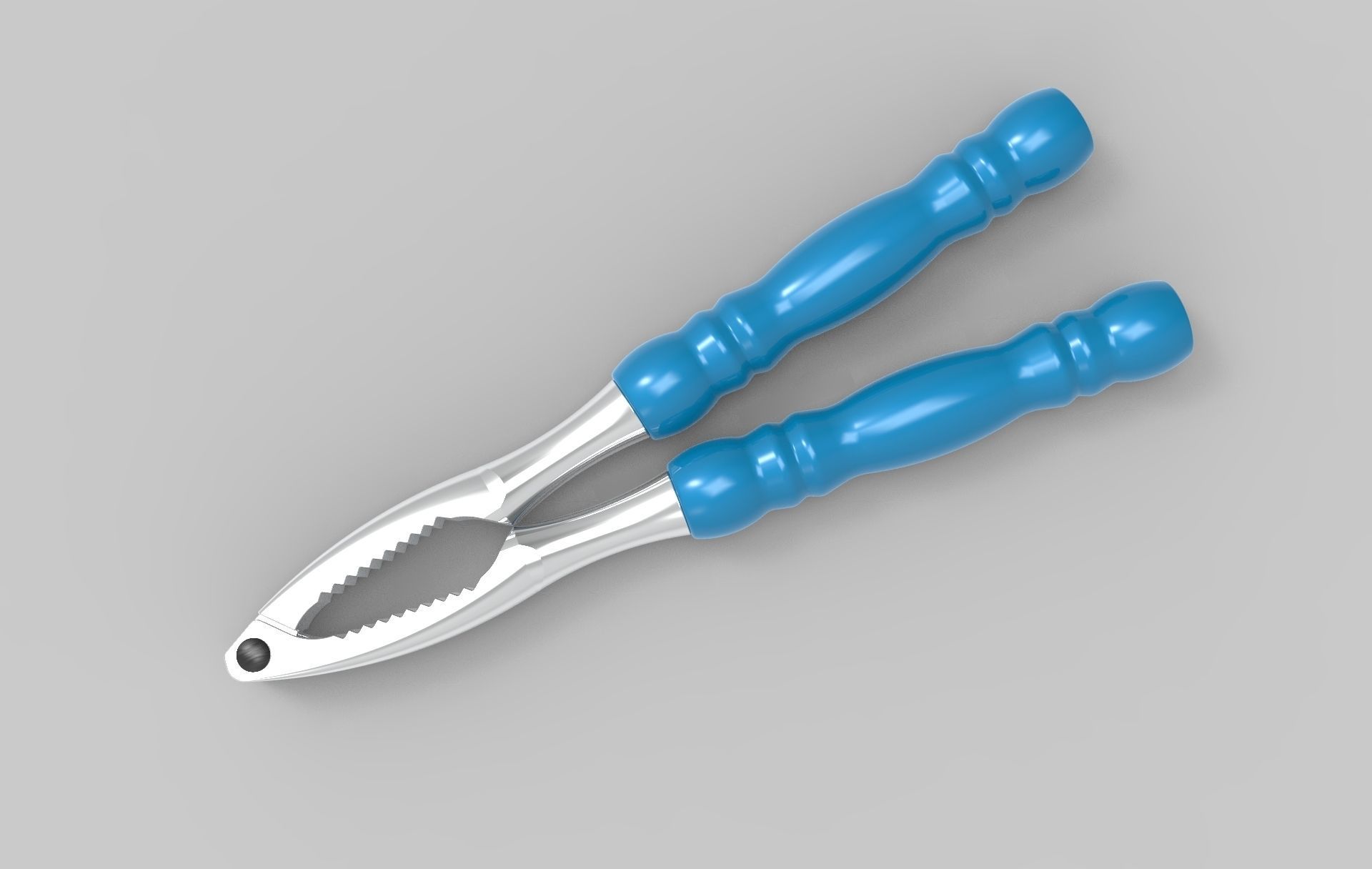 Nut Cracker - Walnut Cracker Hand Tool 3D model_1