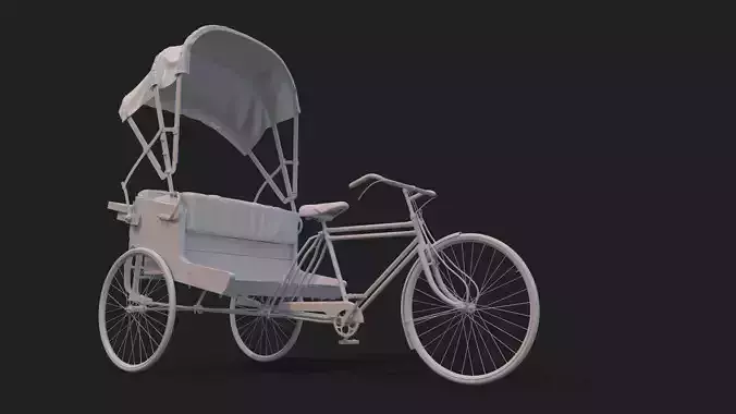 Bicycle rickshaw